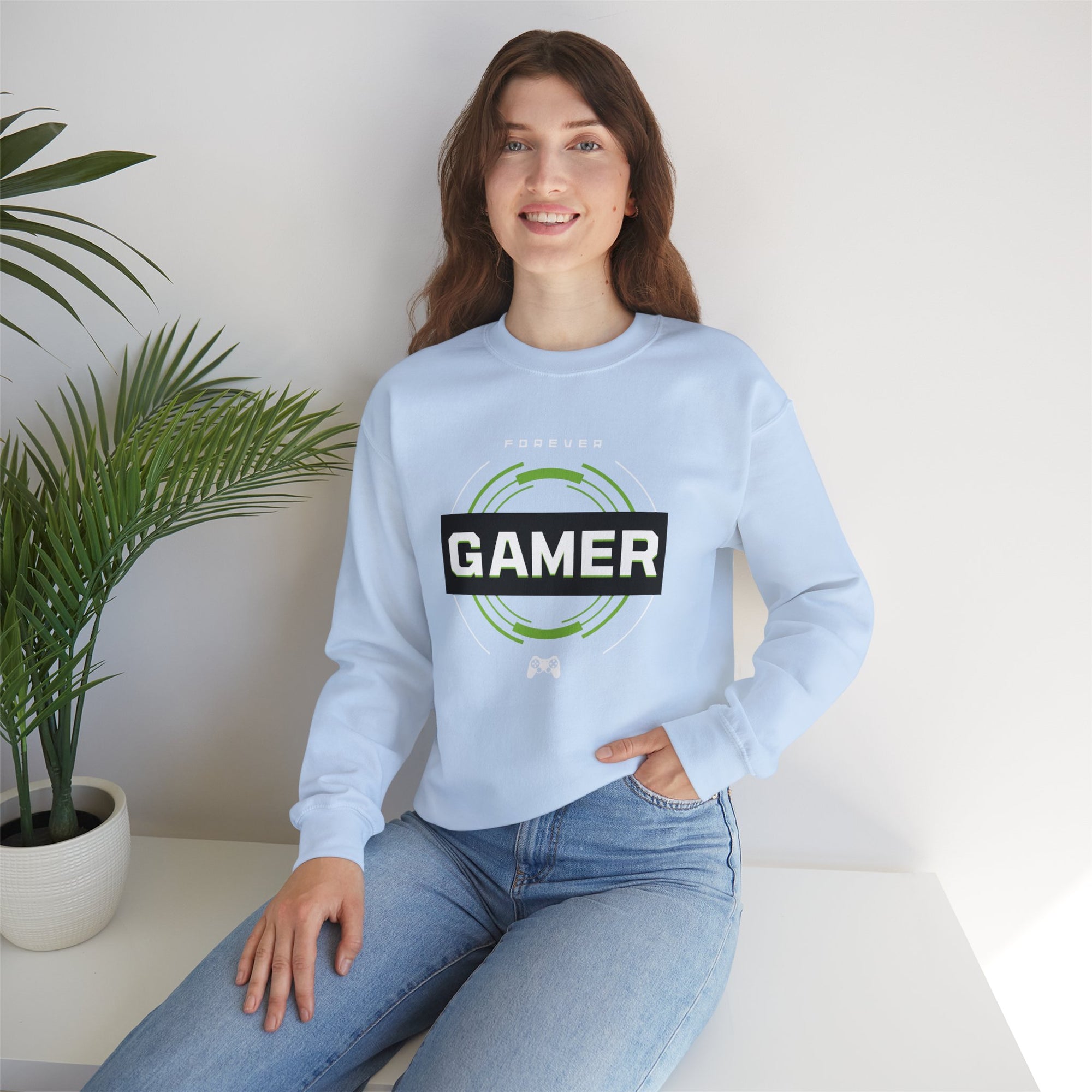 Gamer Customized Unisex Heavy Blend™ Crewneck Sweatshirt