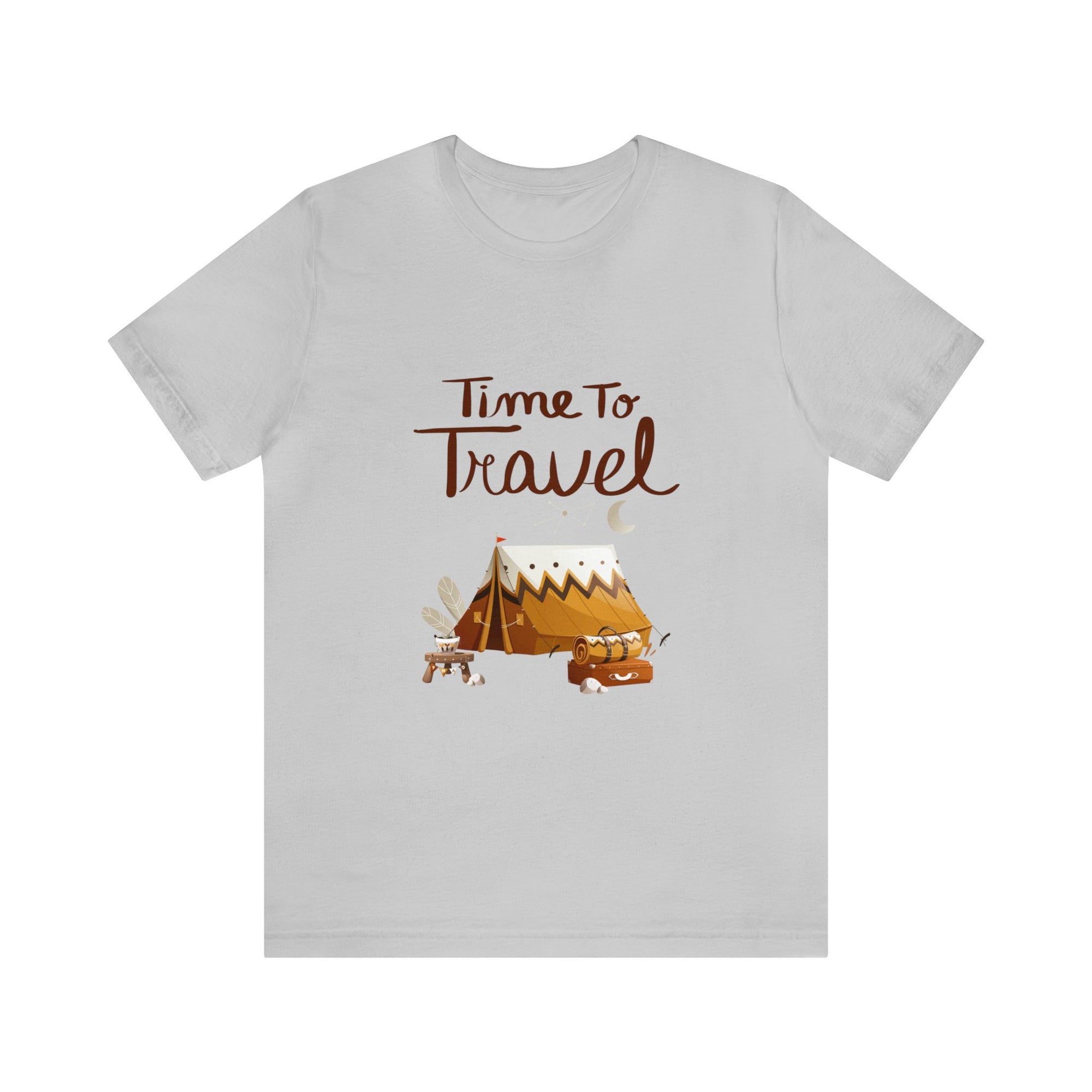 Time To Travel Customized Unisex Jersey Short Sleeve Tee