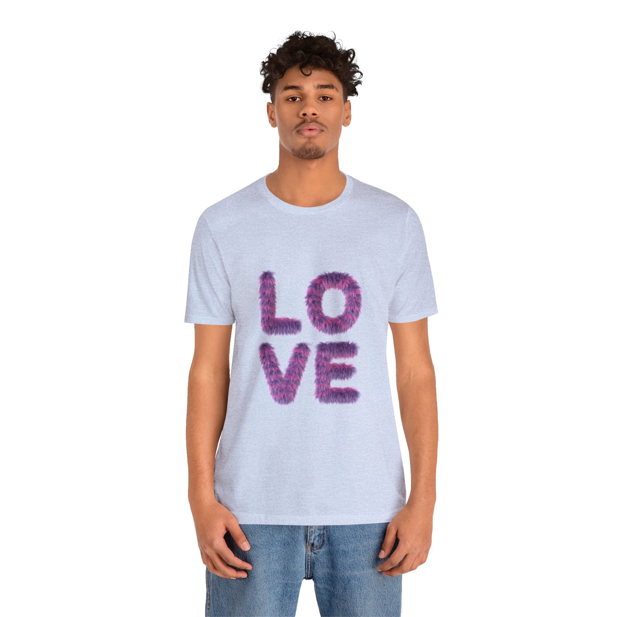 A Sign of Love Customized Unisex Jersey Short Sleeve Tee