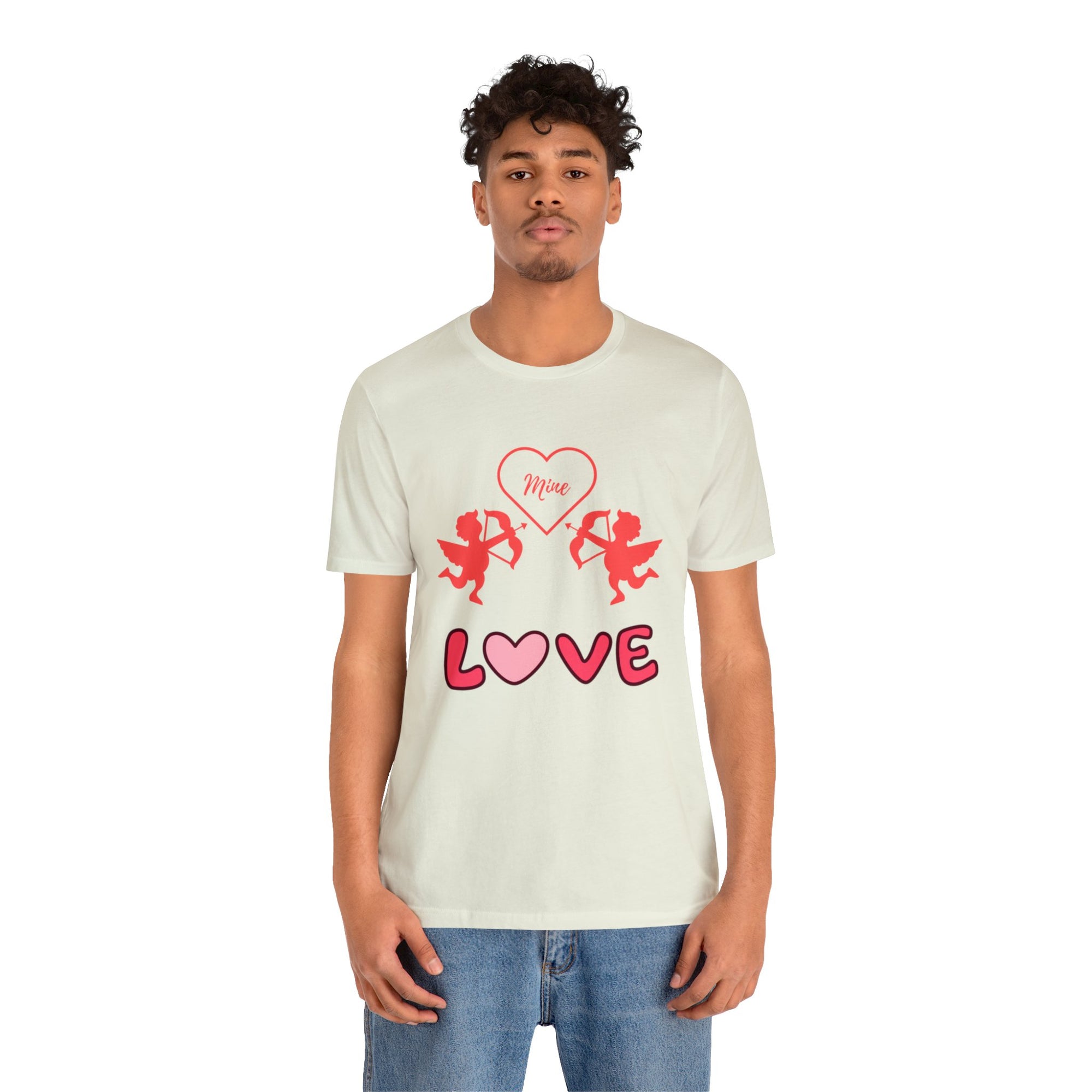 The Symbol of Love Customized Unisex Jersey Short Sleeve Tee
