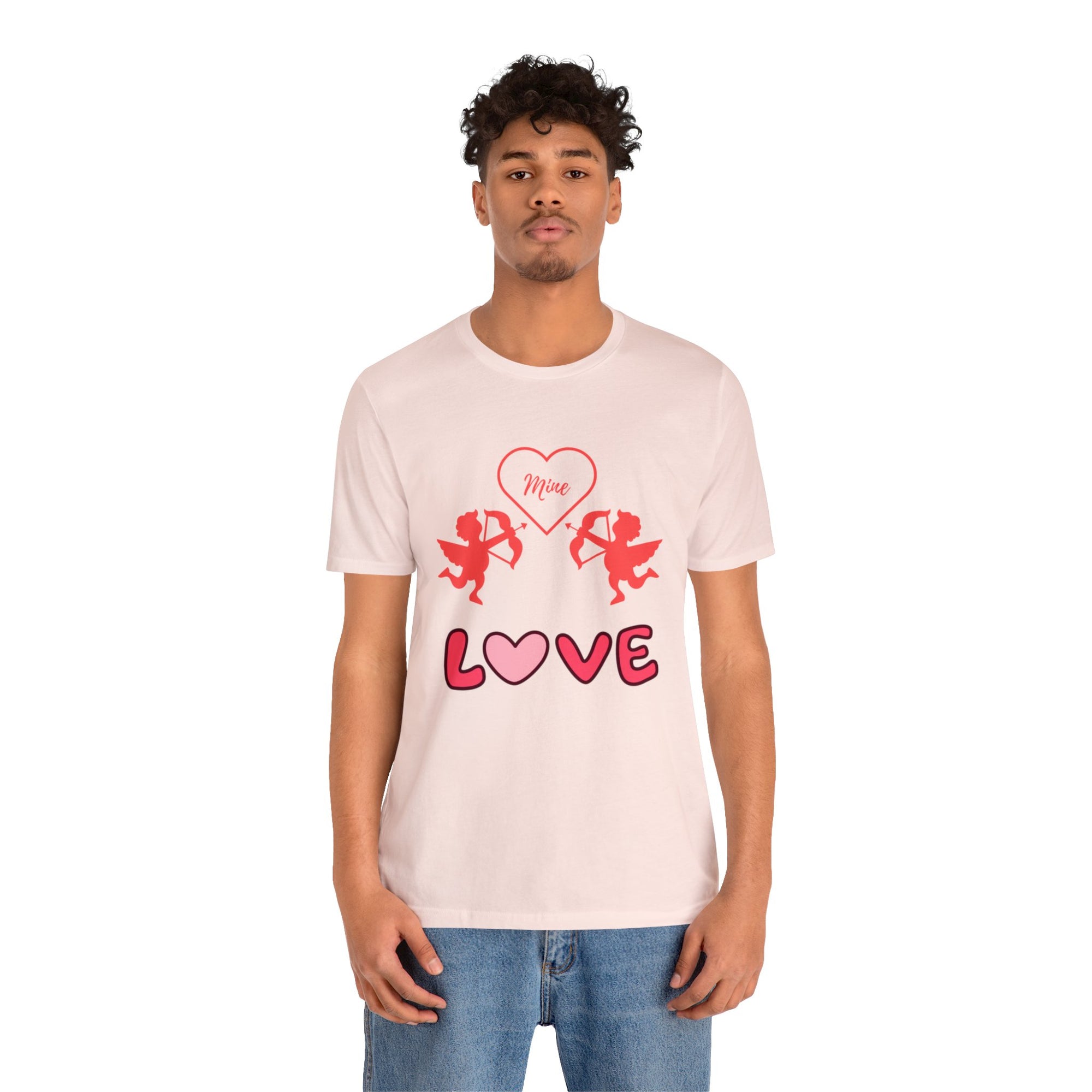 The Symbol of Love Customized Unisex Jersey Short Sleeve Tee