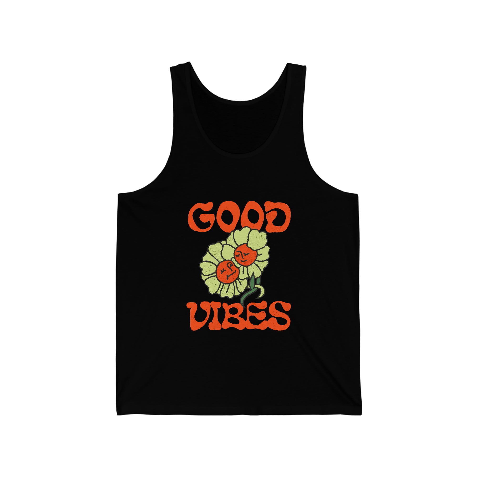 Good Vibes Customized Unisex Jersey Tank
