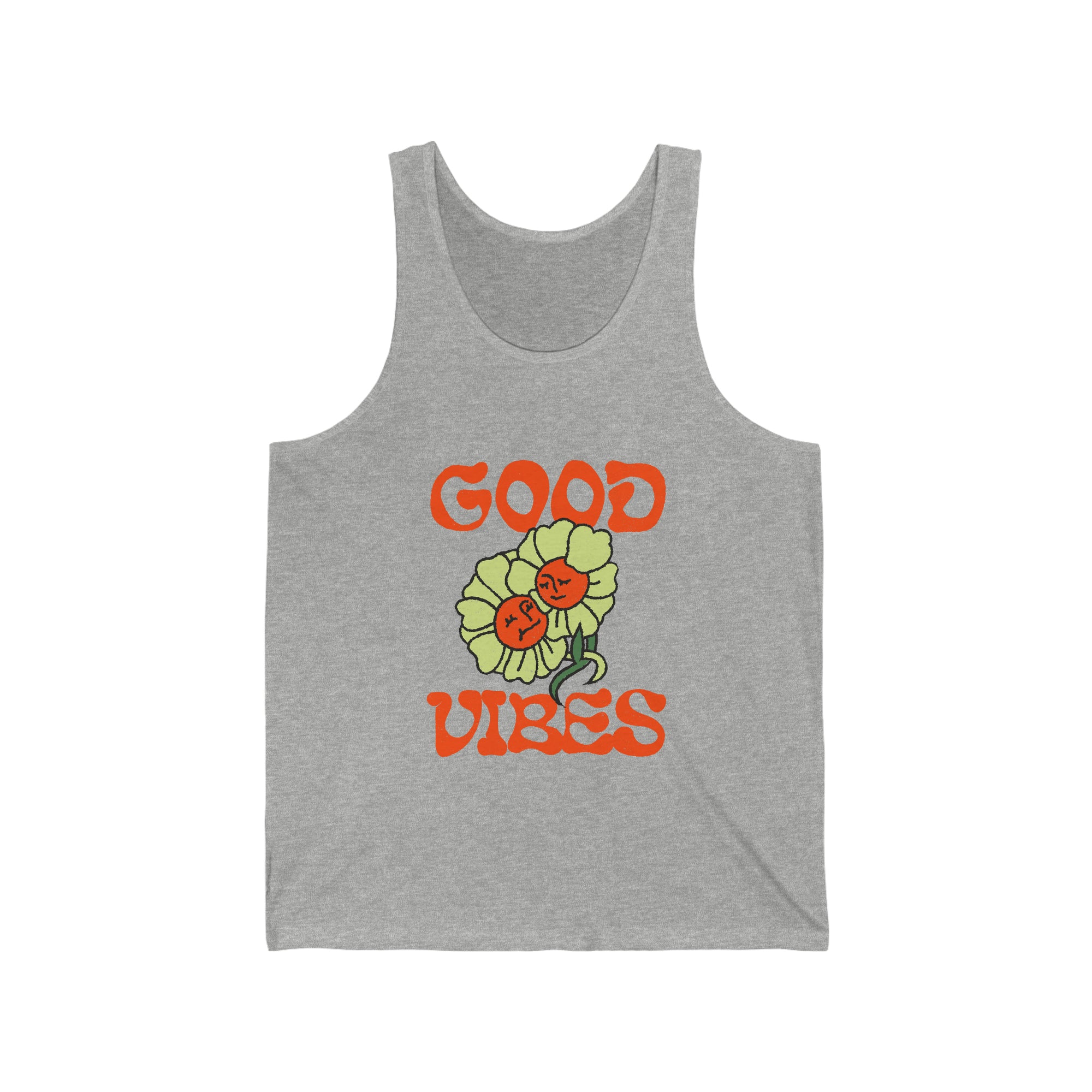 Good Vibes Customized Unisex Jersey Tank