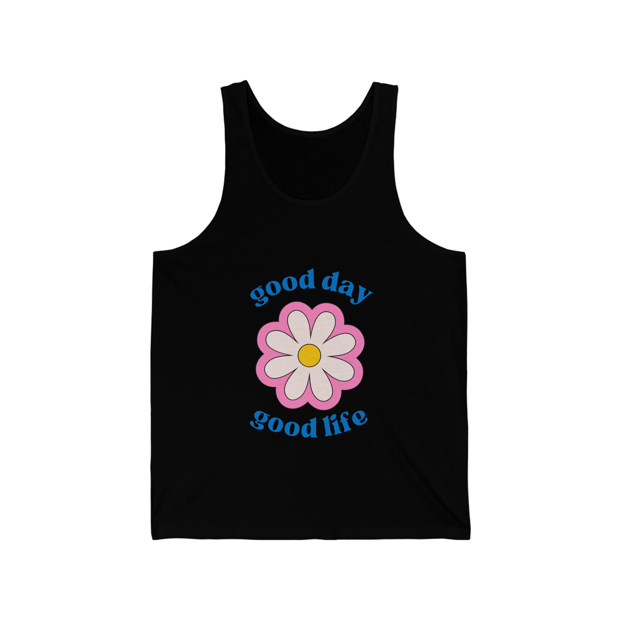 Good Day Good Life Customized Unisex Jersey Tank