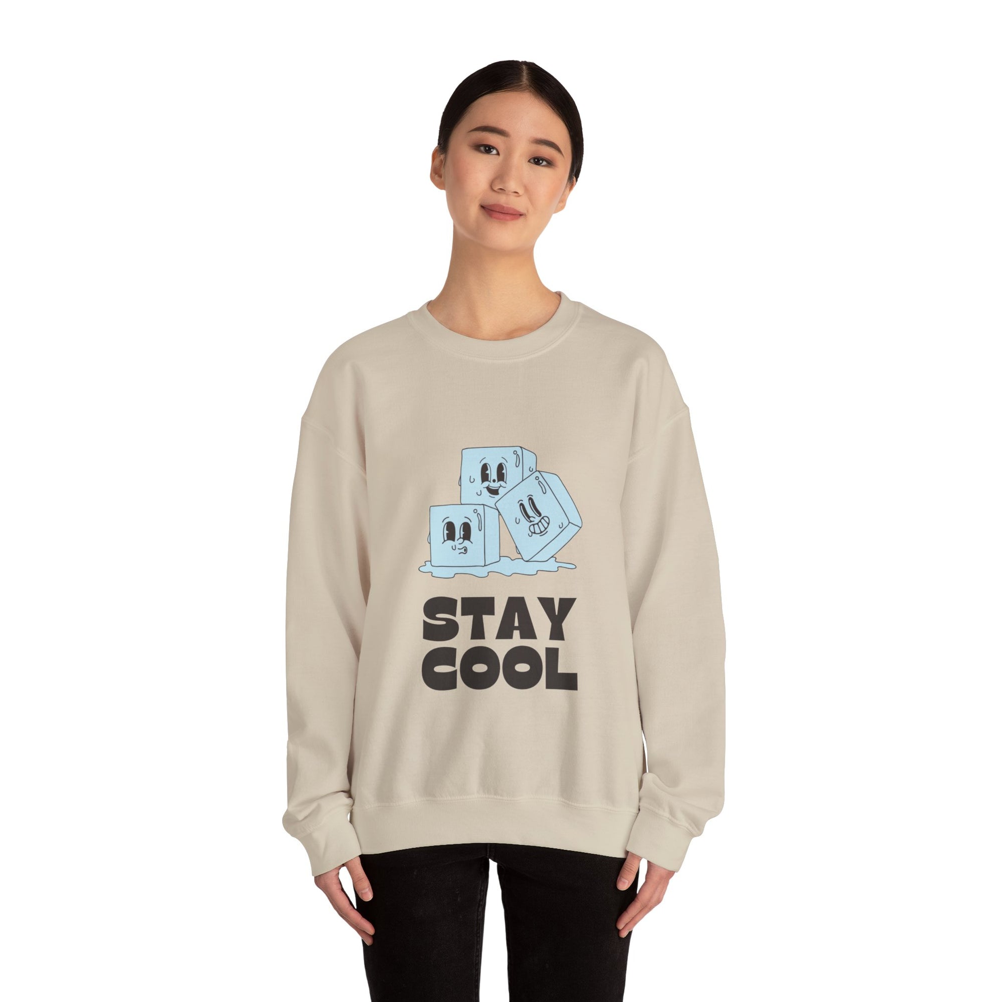 Stay Cool Customized Unisex Heavy Blend™ Crewneck Sweatshirt