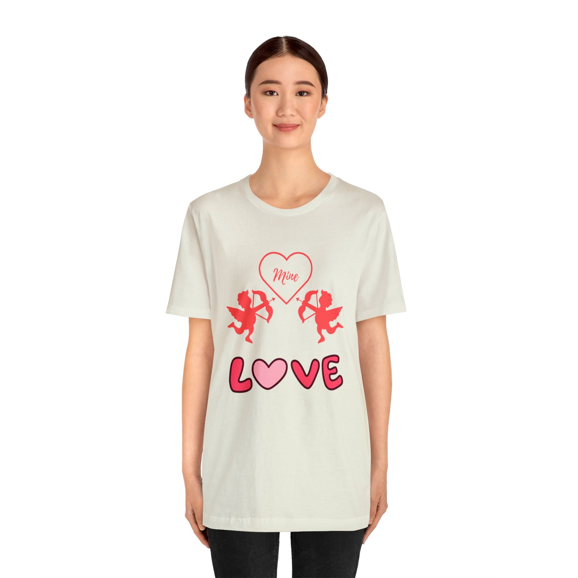 The Symbol of Love Customized Unisex Jersey Short Sleeve Tee
