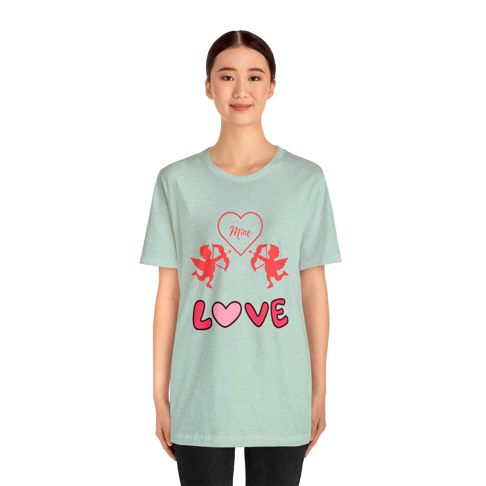 The Symbol of Love Customized Unisex Jersey Short Sleeve Tee