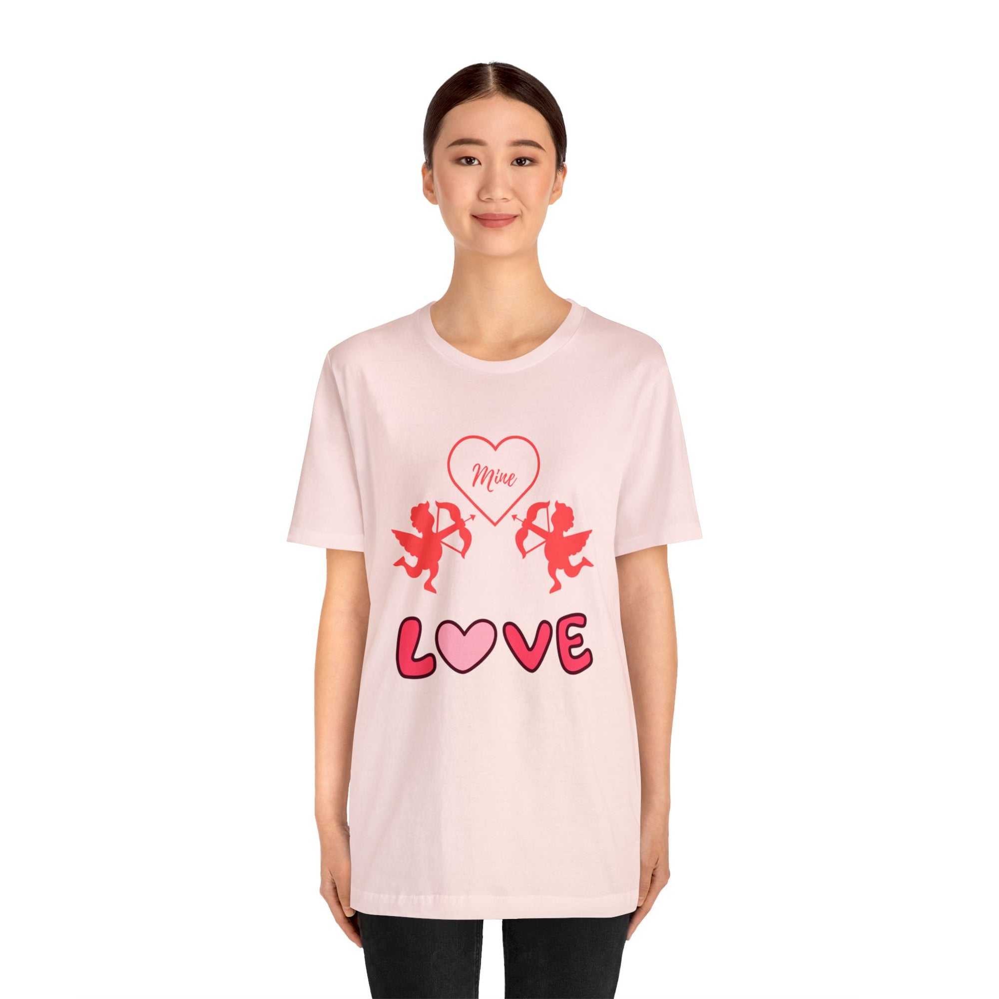 The Symbol of Love Customized Unisex Jersey Short Sleeve Tee