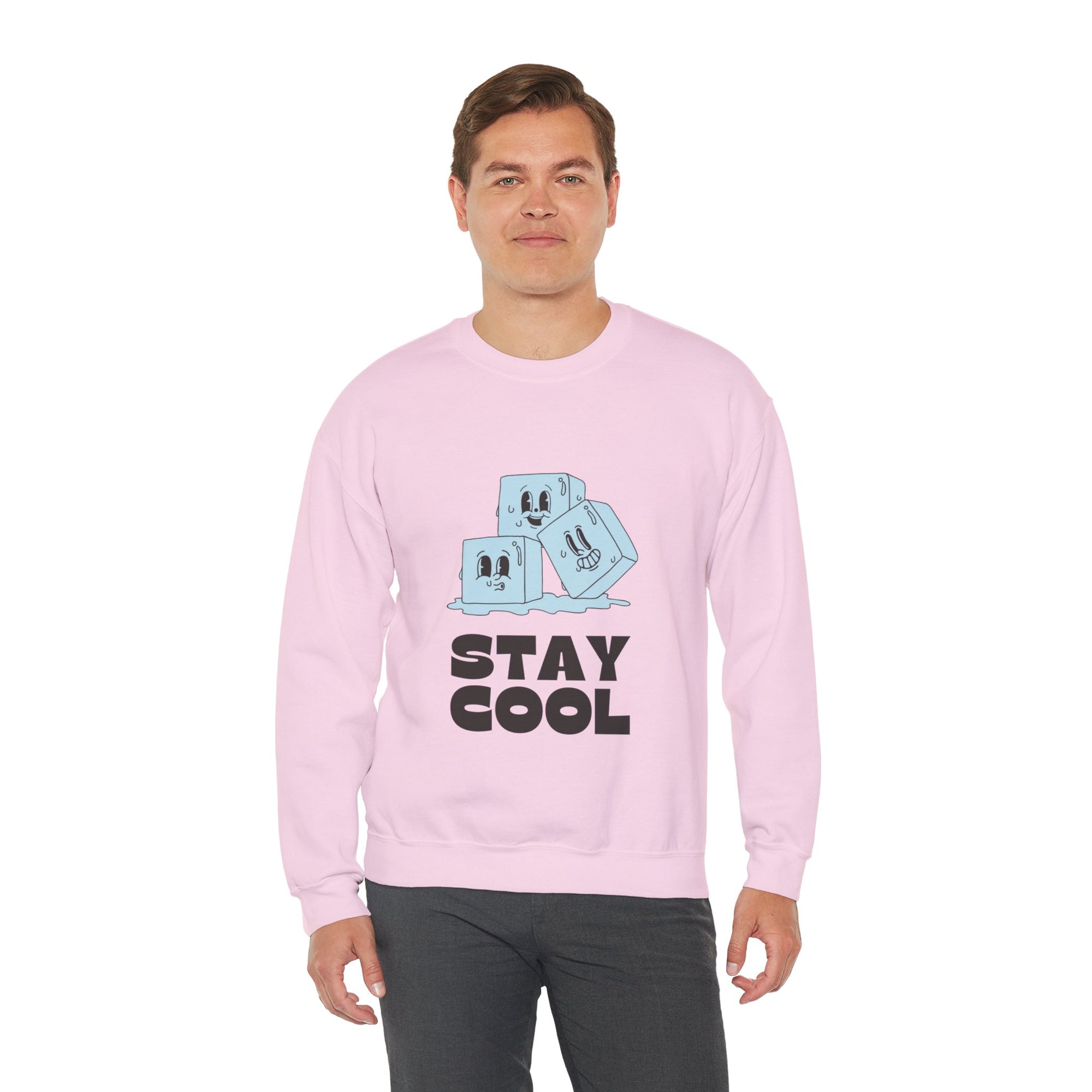 Stay Cool Customized Unisex Heavy Blend™ Crewneck Sweatshirt