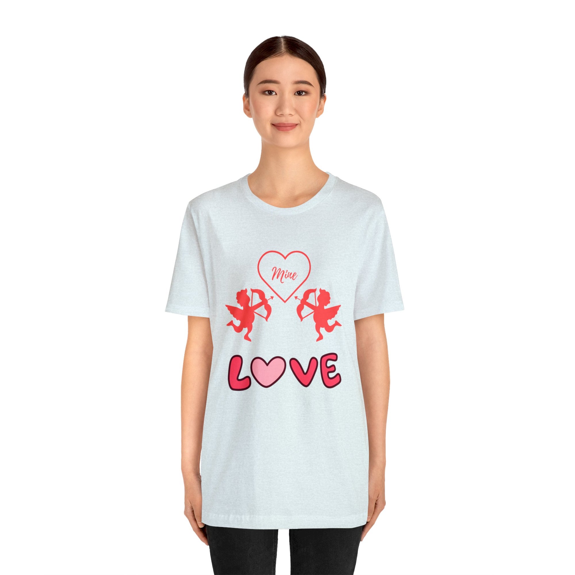 The Symbol of Love Customized Unisex Jersey Short Sleeve Tee