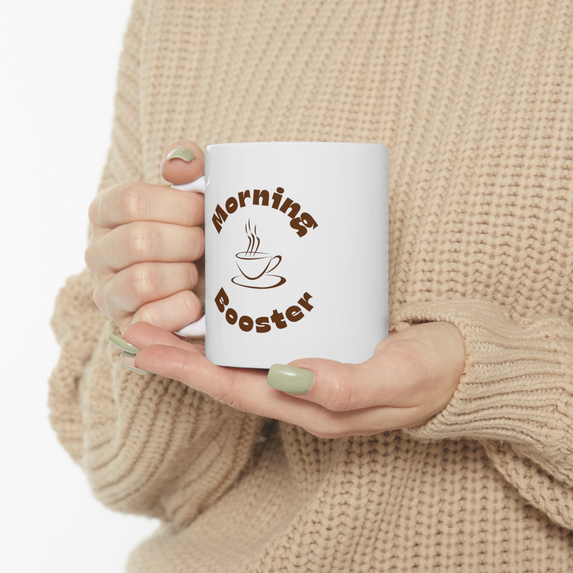 Morning Booster Customized Ceramic Mug 11oz