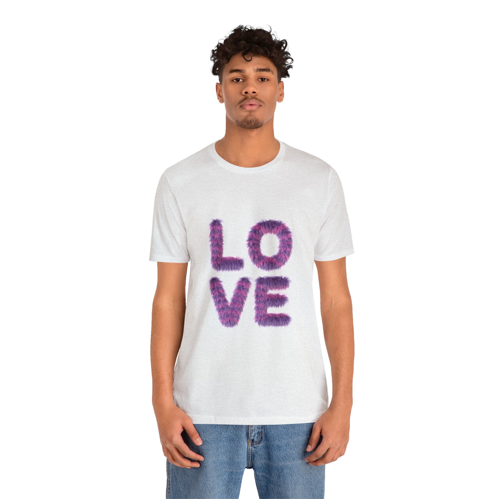 A Sign of Love Customized Unisex Jersey Short Sleeve Tee