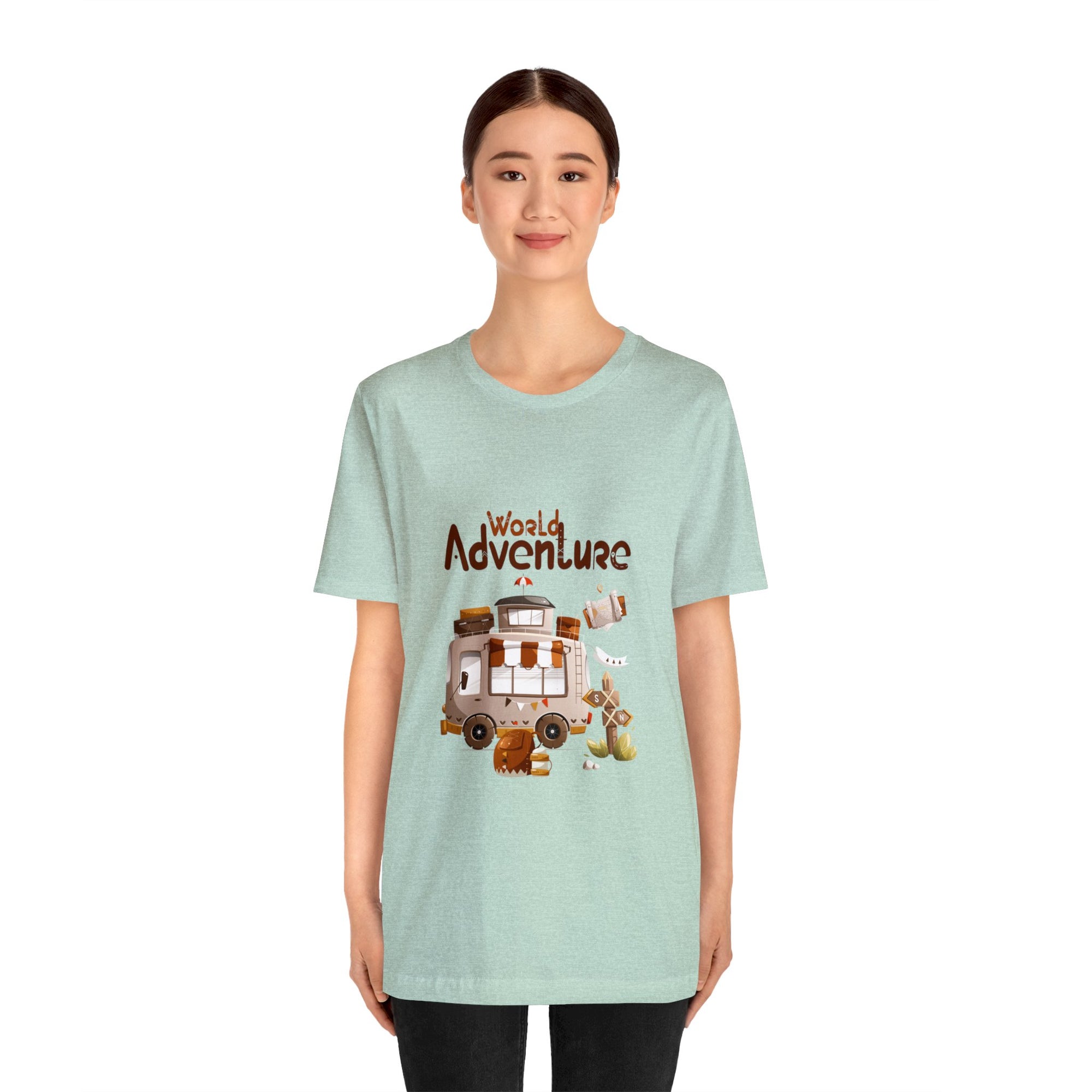 World Adventure Customized Unisex Jersey Short Sleeve Tee