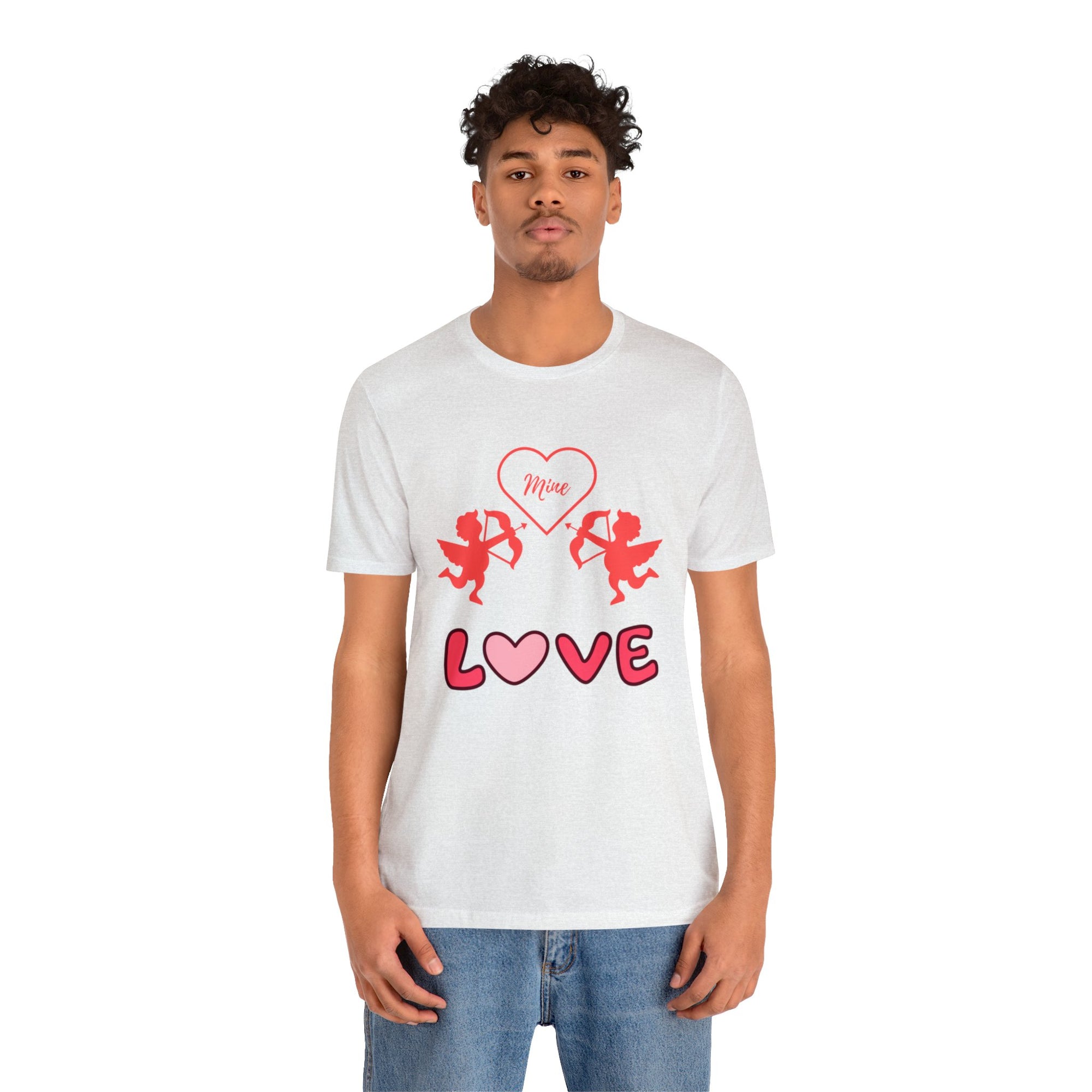 The Symbol of Love Customized Unisex Jersey Short Sleeve Tee