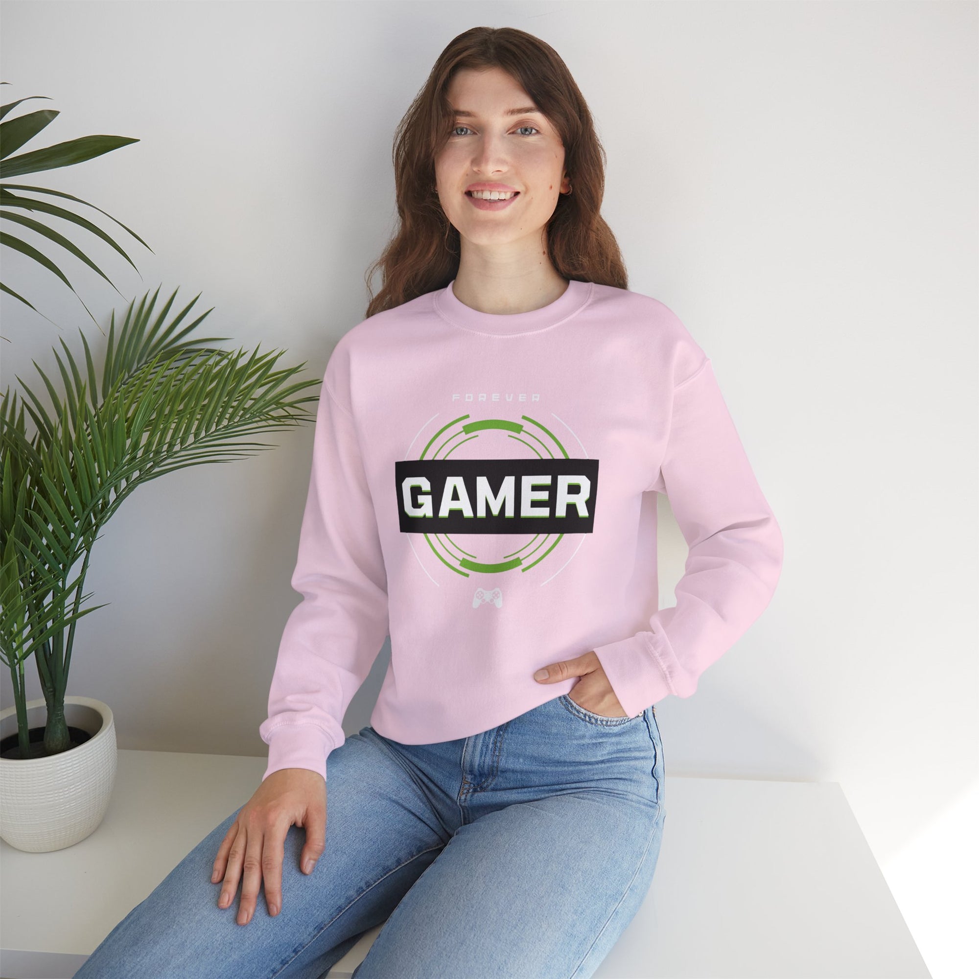 Gamer Customized Unisex Heavy Blend™ Crewneck Sweatshirt