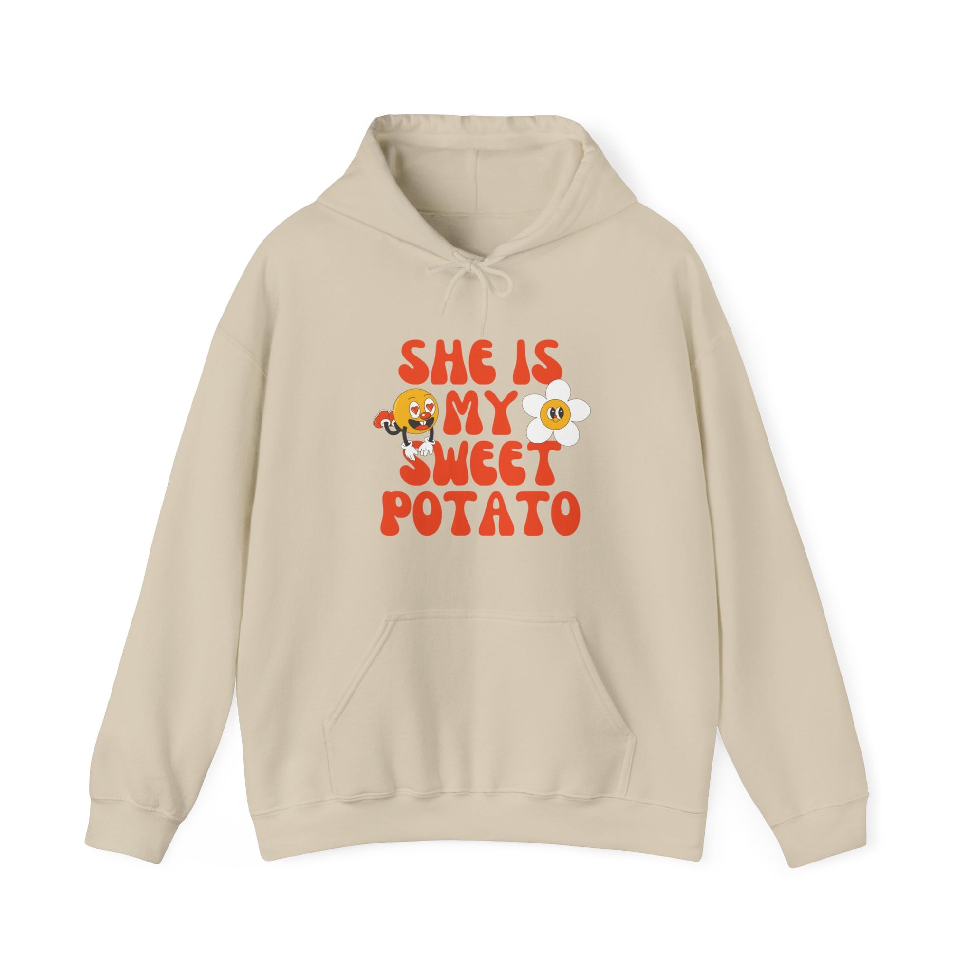 She is My Sweet Potato Customized Unisex Heavy Blend™ Hooded Sweatshirt