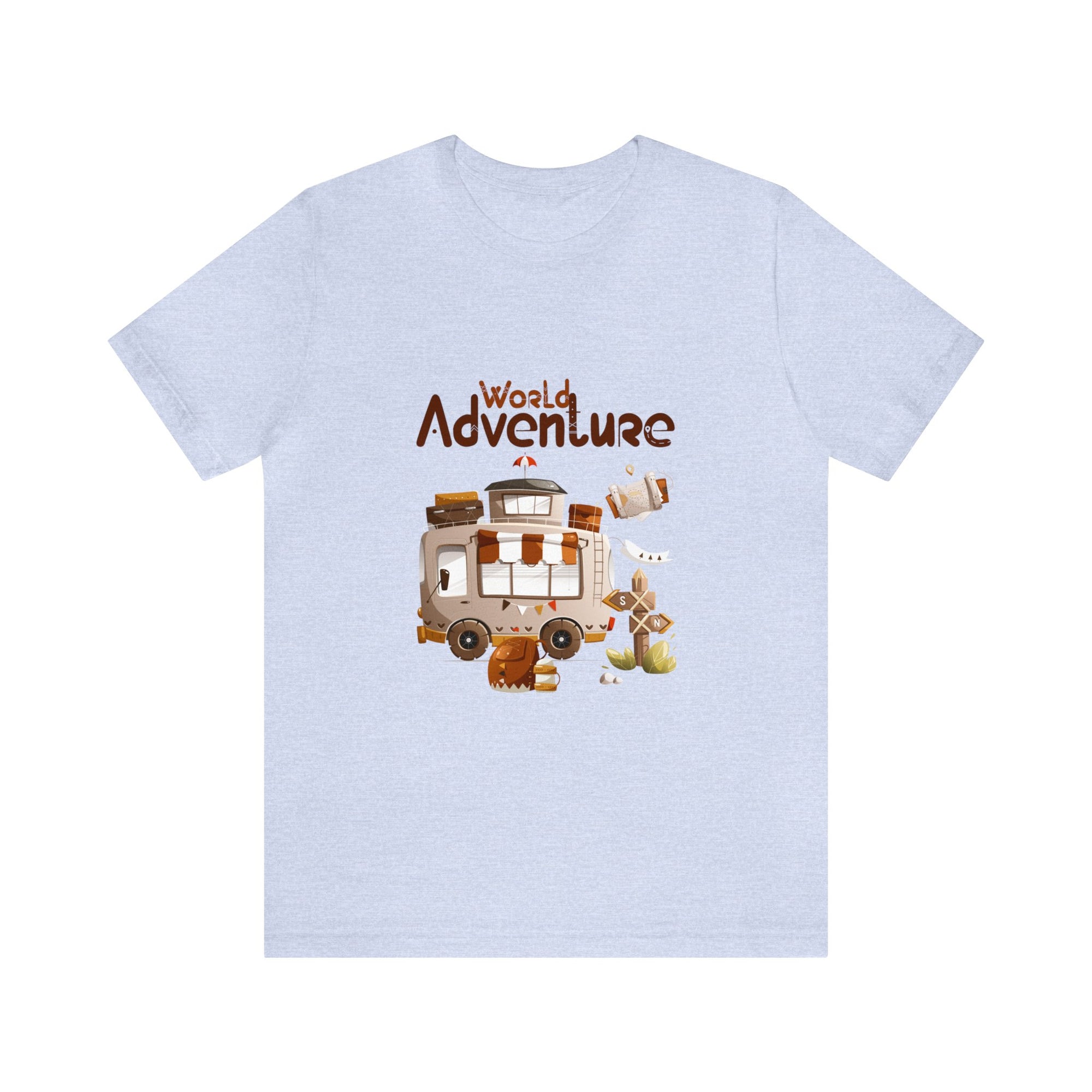 World Adventure Customized Unisex Jersey Short Sleeve Tee