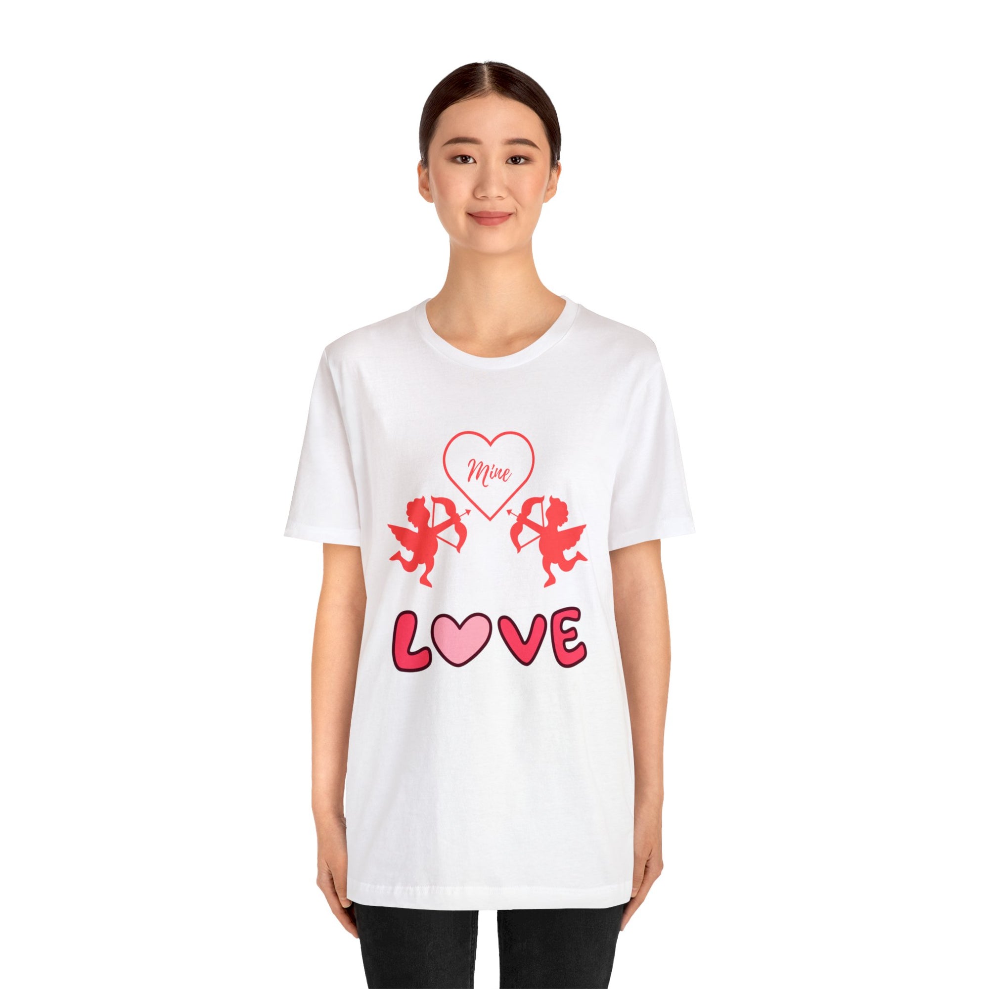 The Symbol of Love Customized Unisex Jersey Short Sleeve Tee