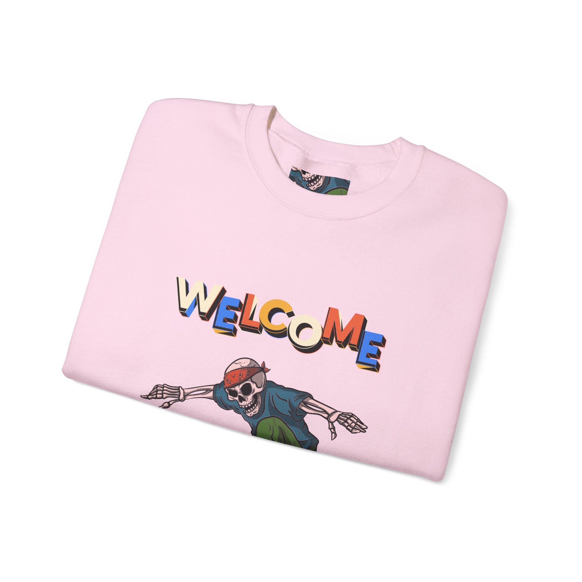 Welcome Skaters Customized Unisex Heavy Blend™ Crewneck Sweatshirt