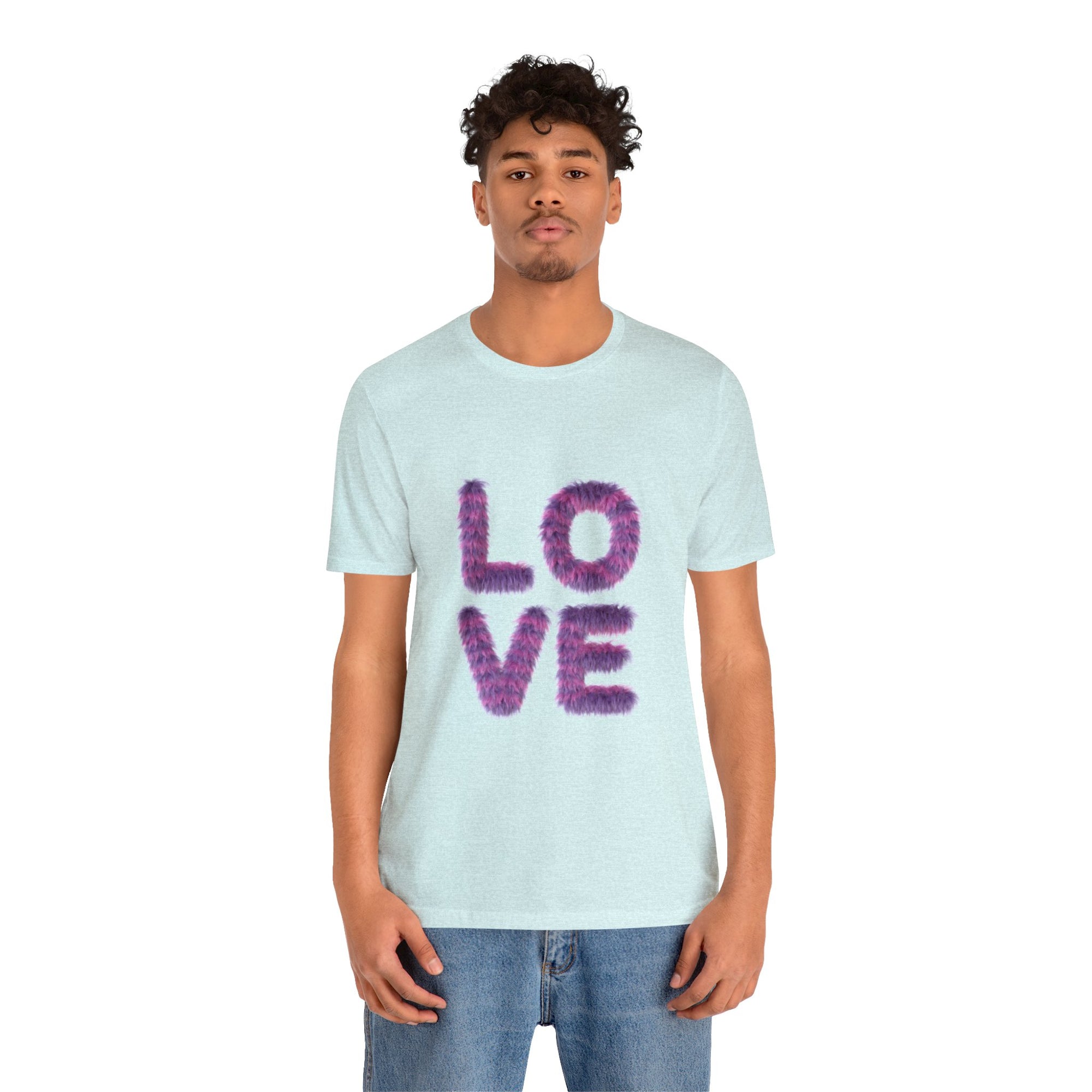 A Sign of Love Customized Unisex Jersey Short Sleeve Tee