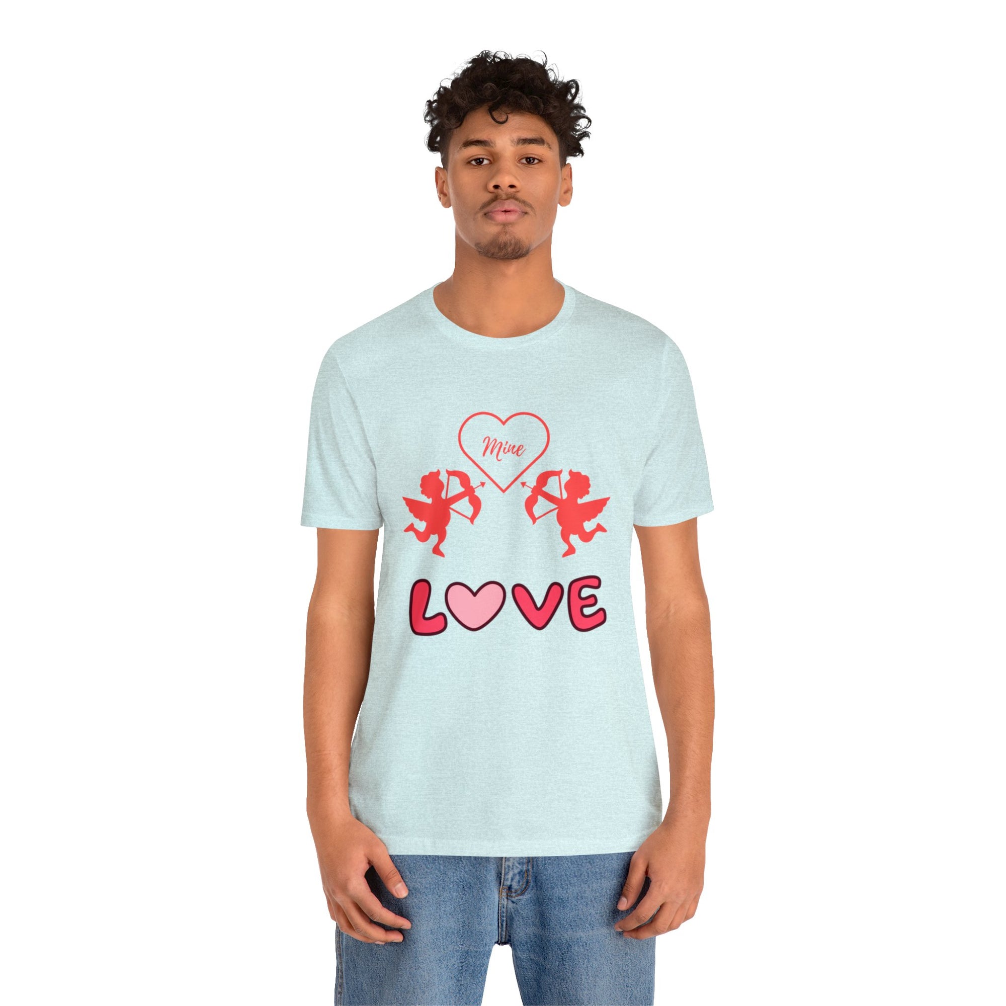 The Symbol of Love Customized Unisex Jersey Short Sleeve Tee