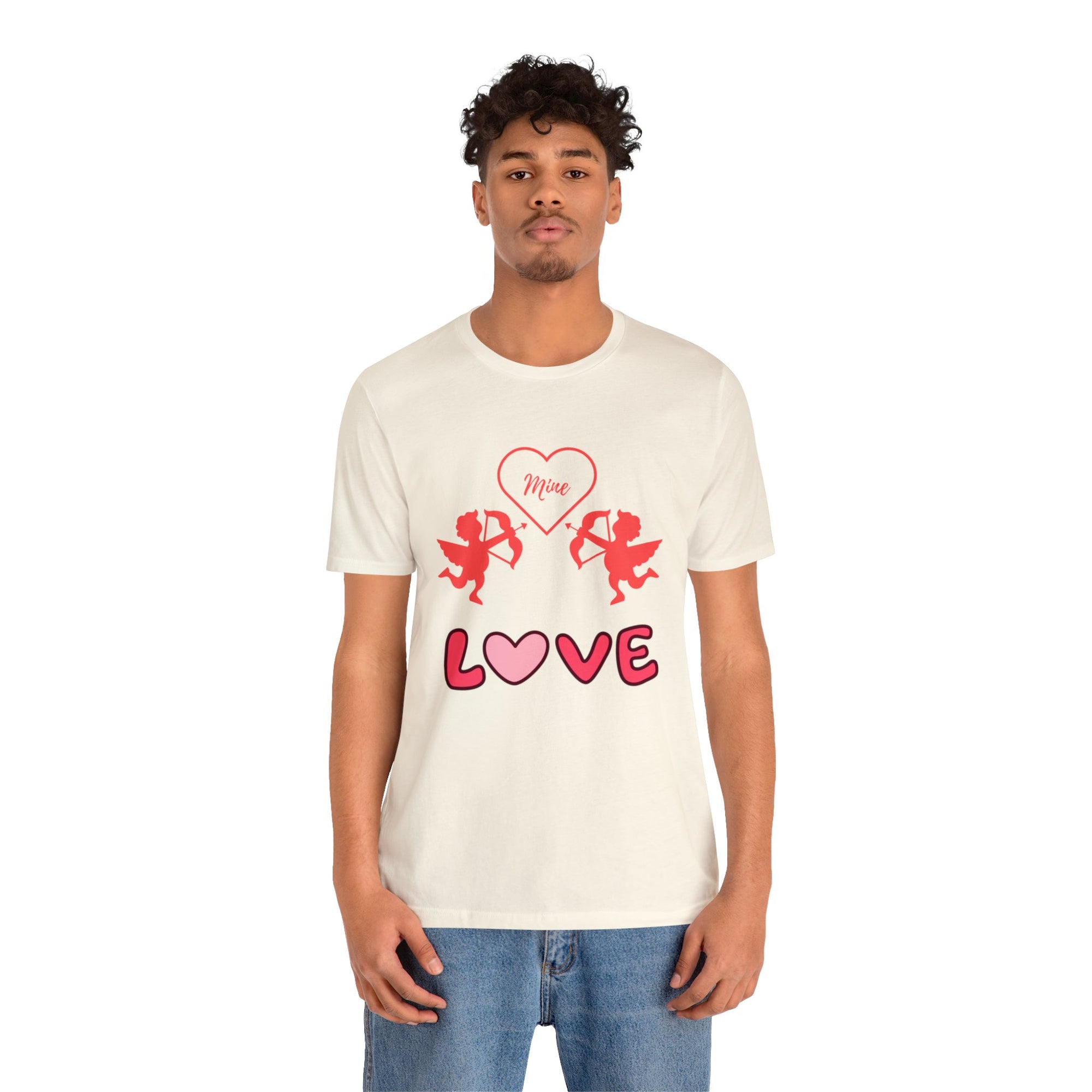 The Symbol of Love Customized Unisex Jersey Short Sleeve Tee