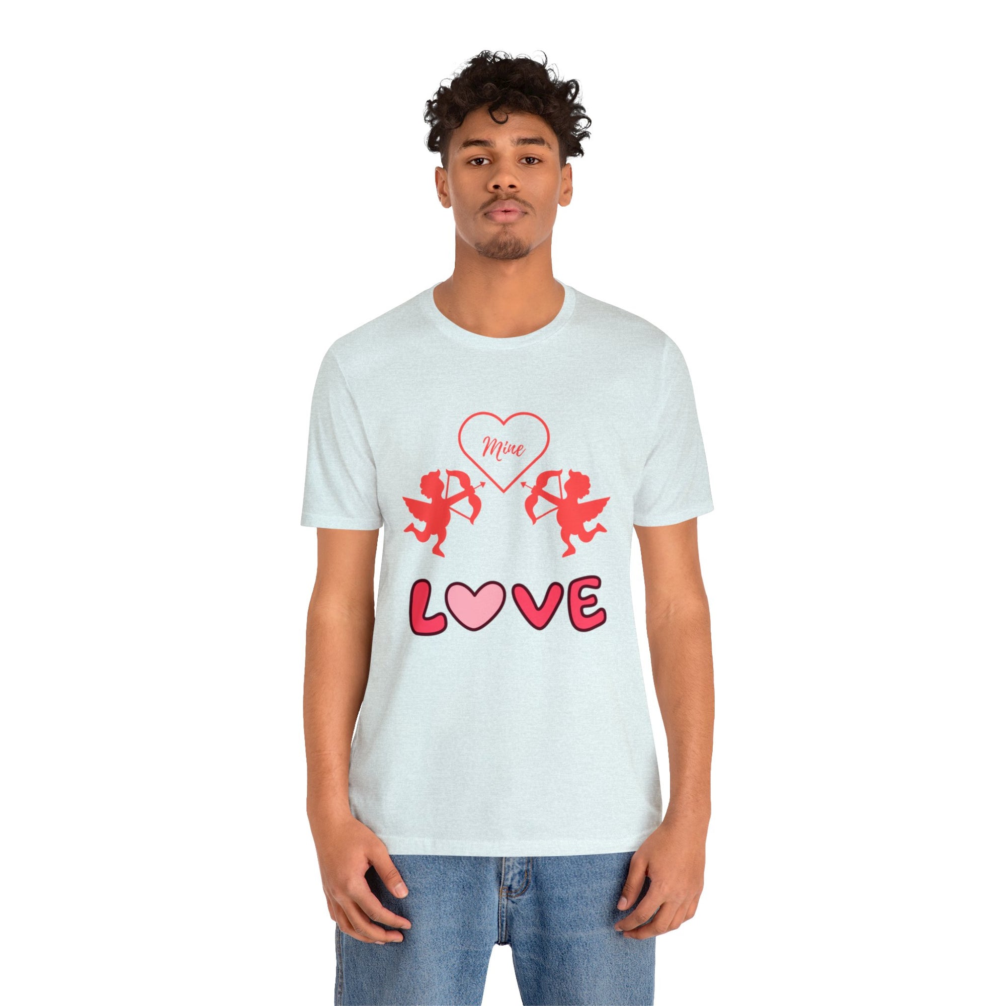 The Symbol of Love Customized Unisex Jersey Short Sleeve Tee
