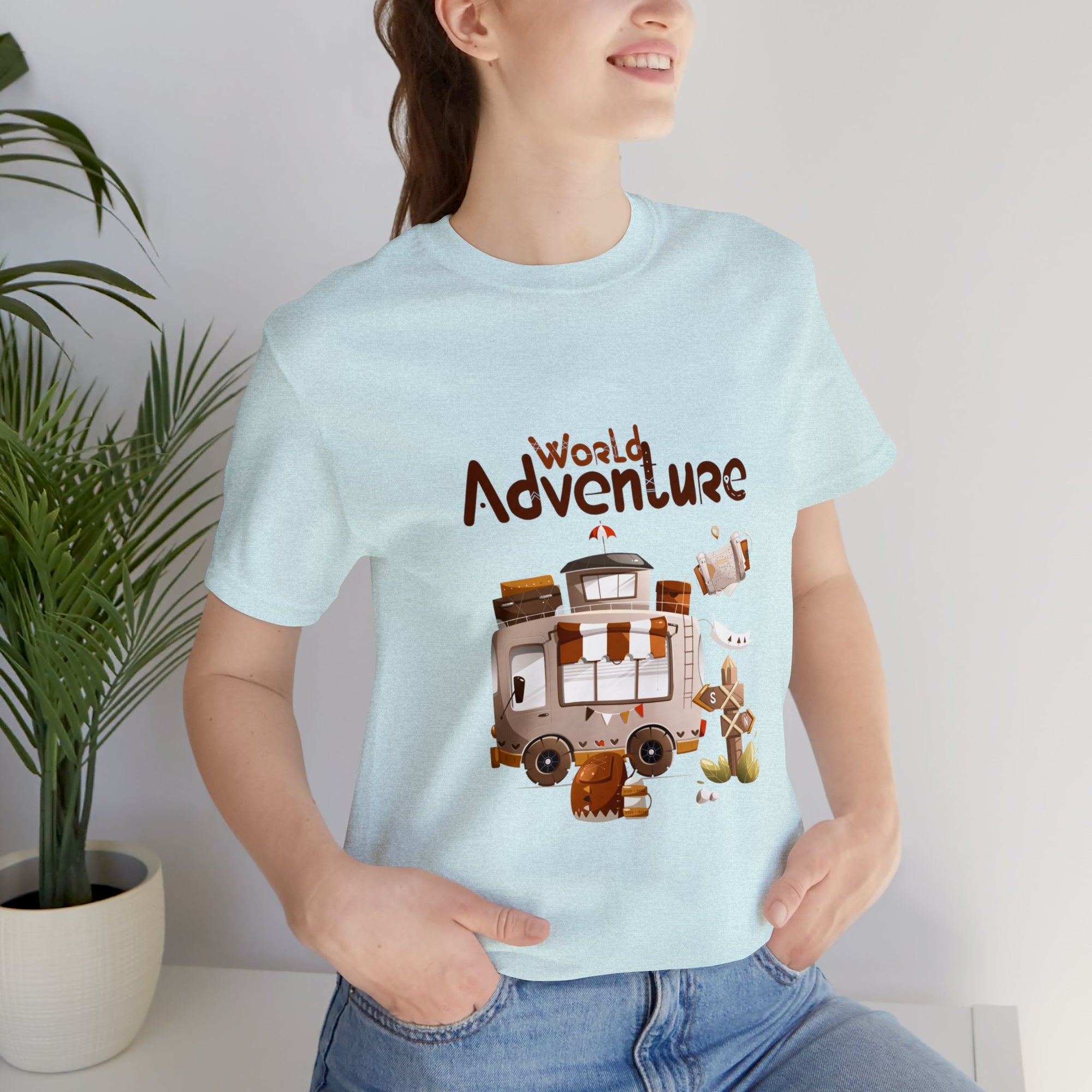 World Adventure Customized Unisex Jersey Short Sleeve Tee