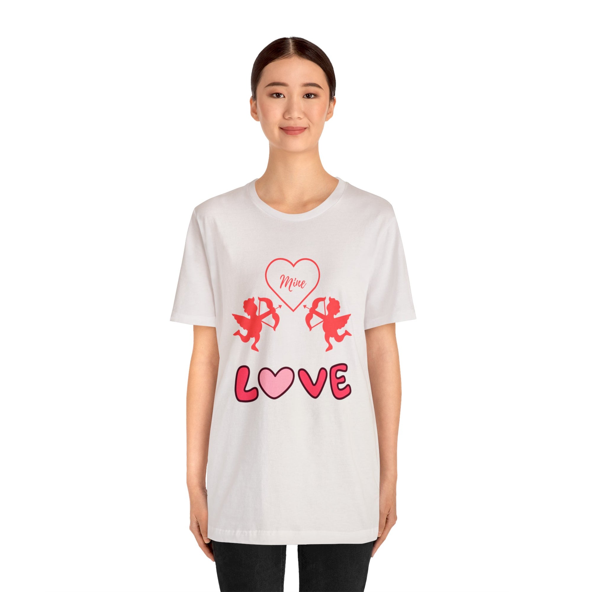 The Symbol of Love Customized Unisex Jersey Short Sleeve Tee