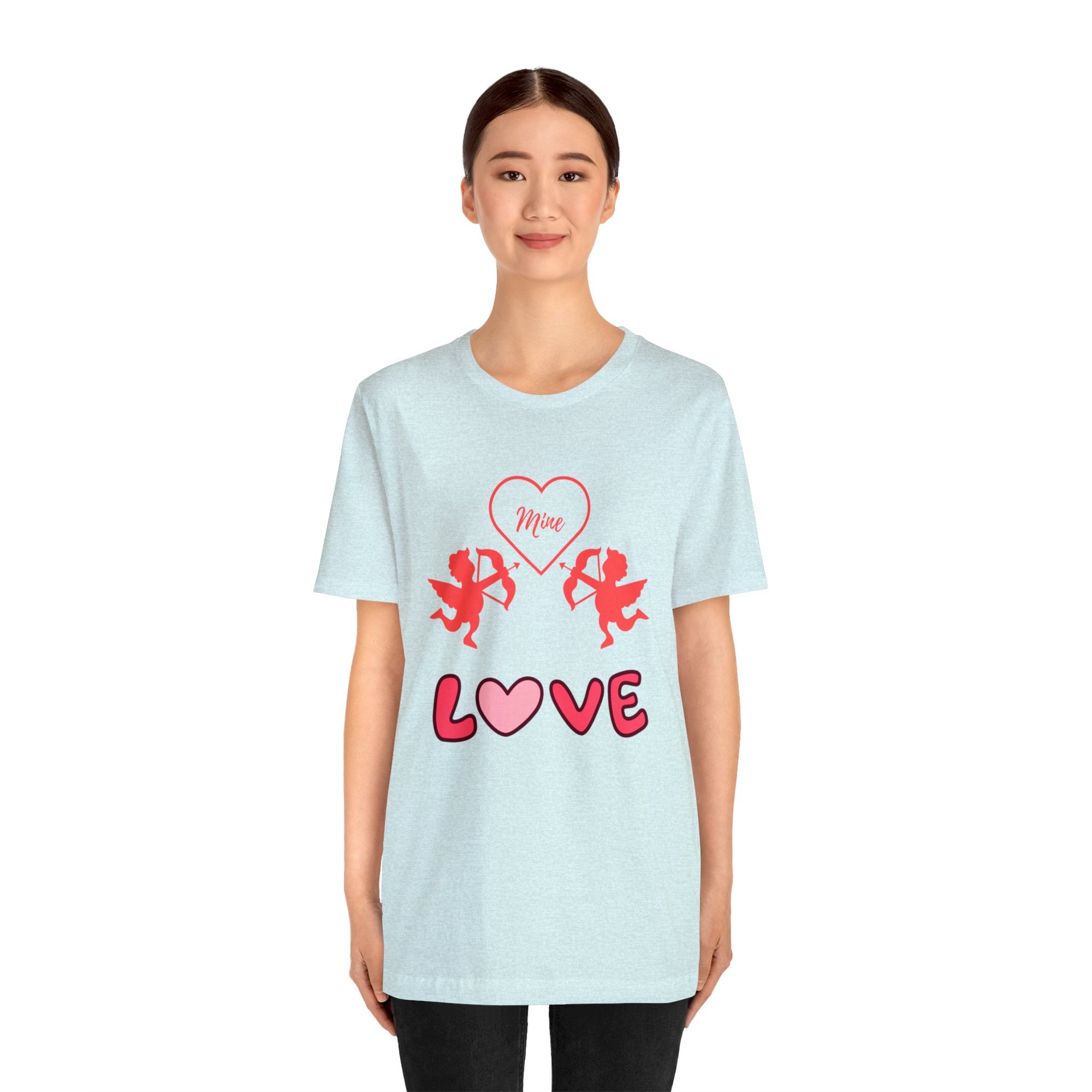 The Symbol of Love Customized Unisex Jersey Short Sleeve Tee