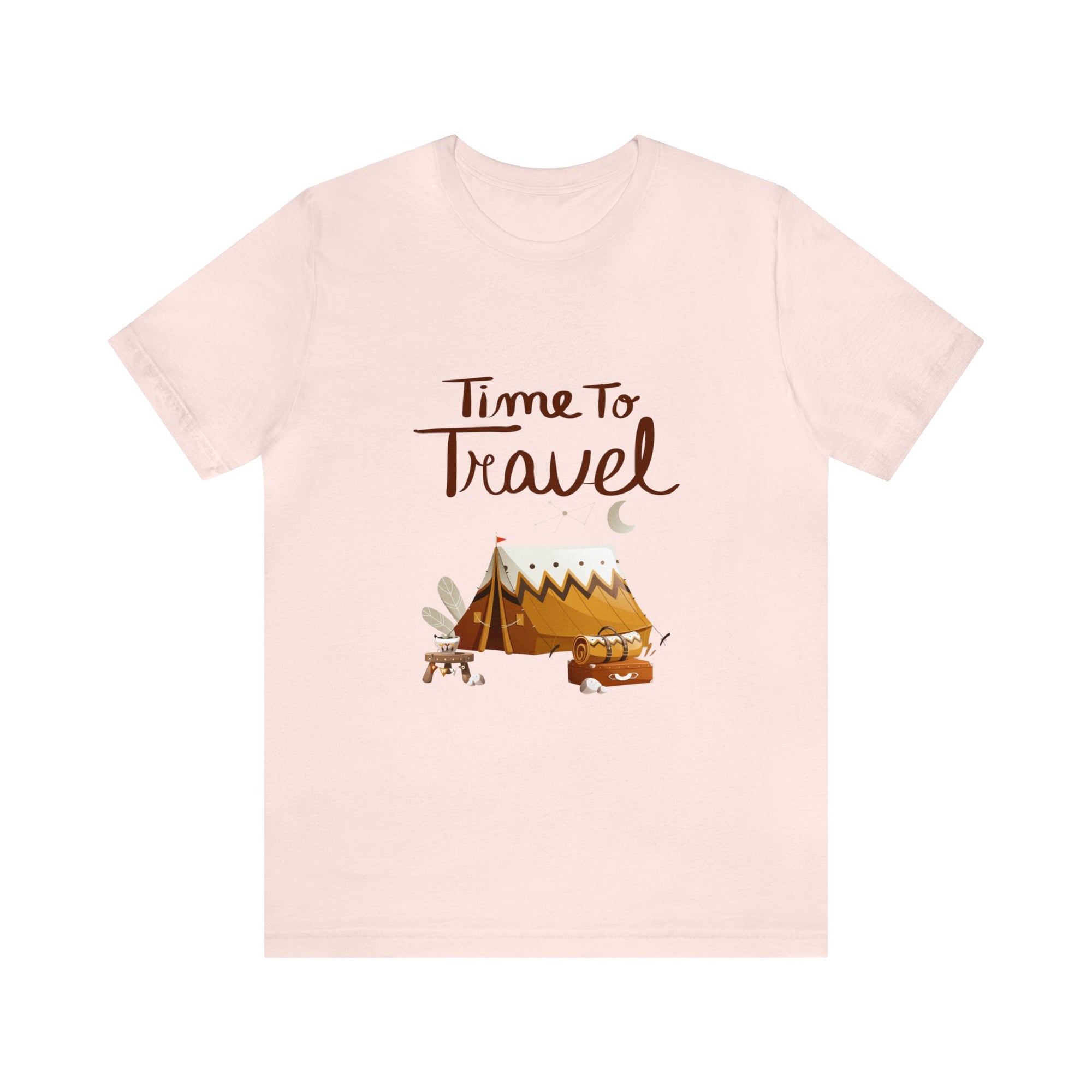 Time To Travel Customized Unisex Jersey Short Sleeve Tee