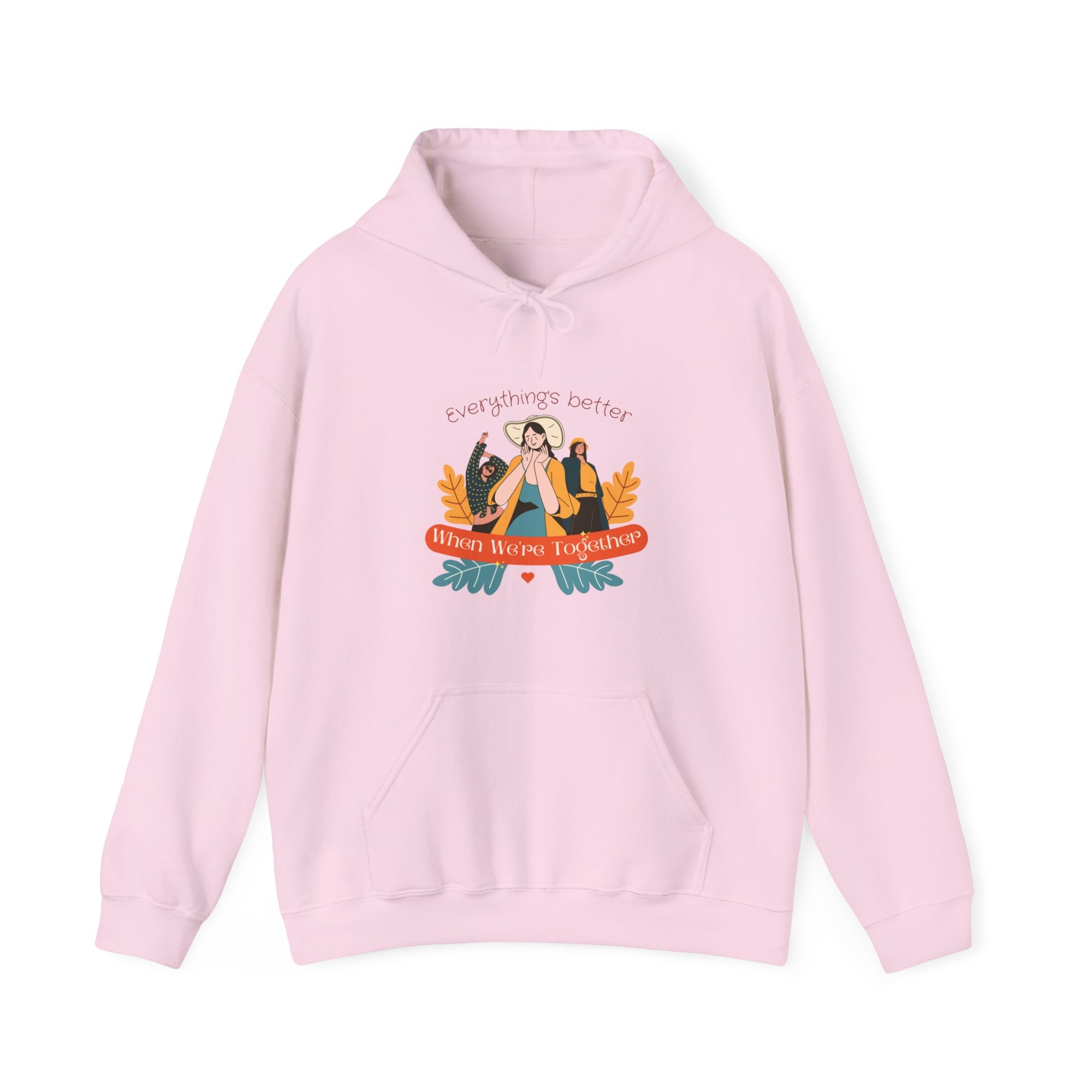 Everything is Better When we are Together Customized Unisex Heavy Blend™ Hooded Sweatshirt