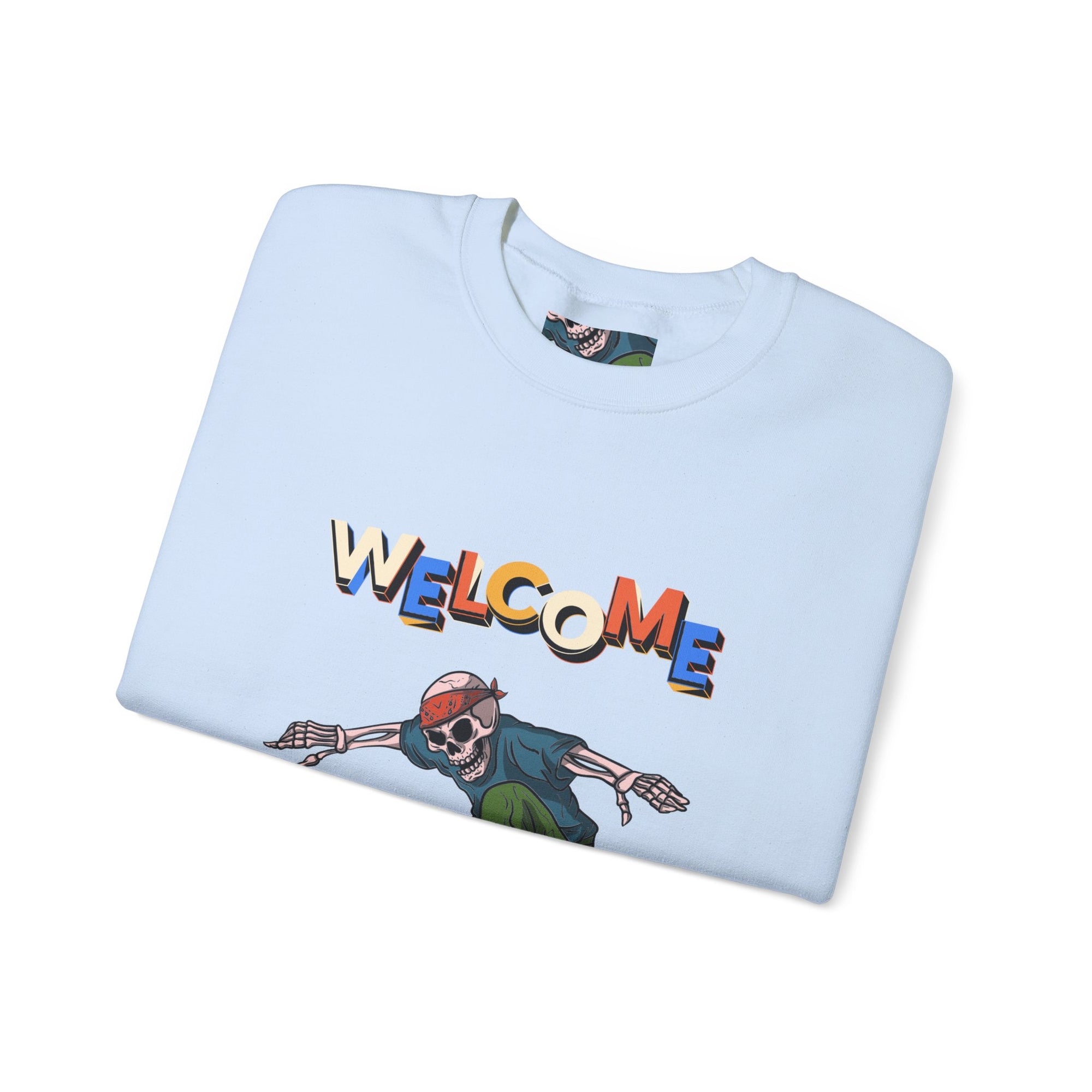 Welcome Skaters Customized Unisex Heavy Blend™ Crewneck Sweatshirt