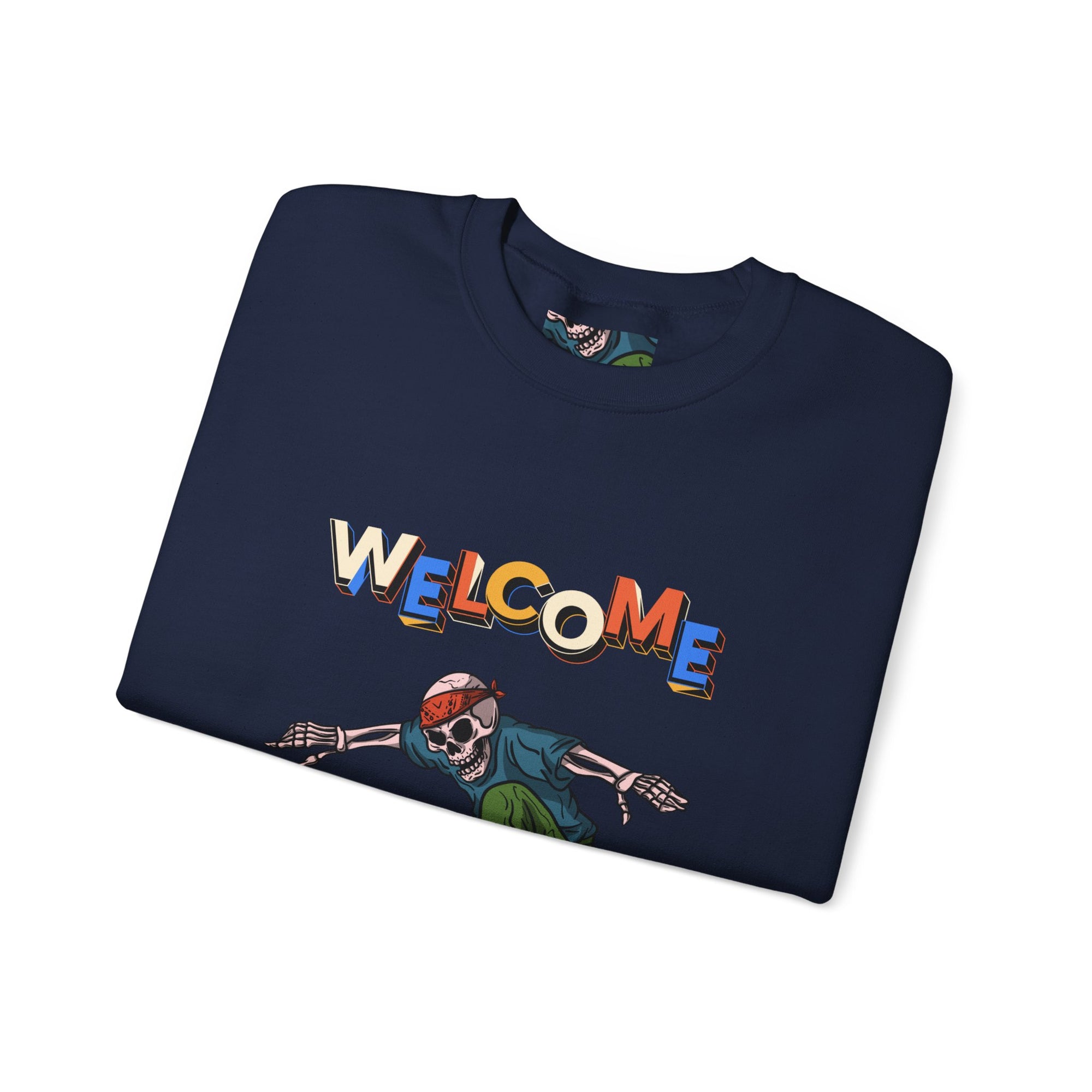 Welcome Skaters Customized Unisex Heavy Blend™ Crewneck Sweatshirt