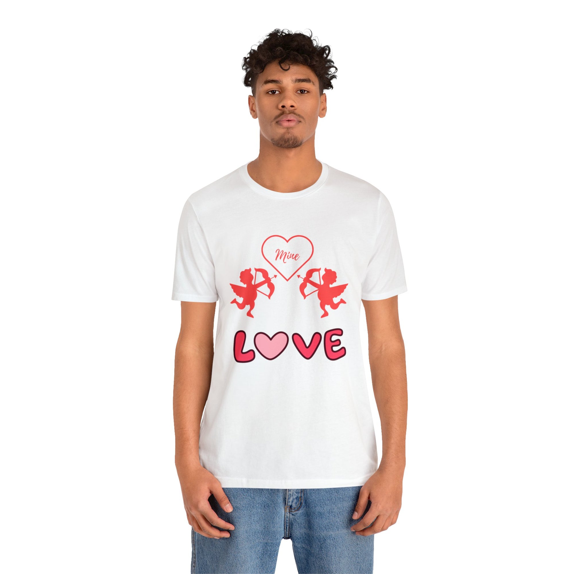 The Symbol of Love Customized Unisex Jersey Short Sleeve Tee
