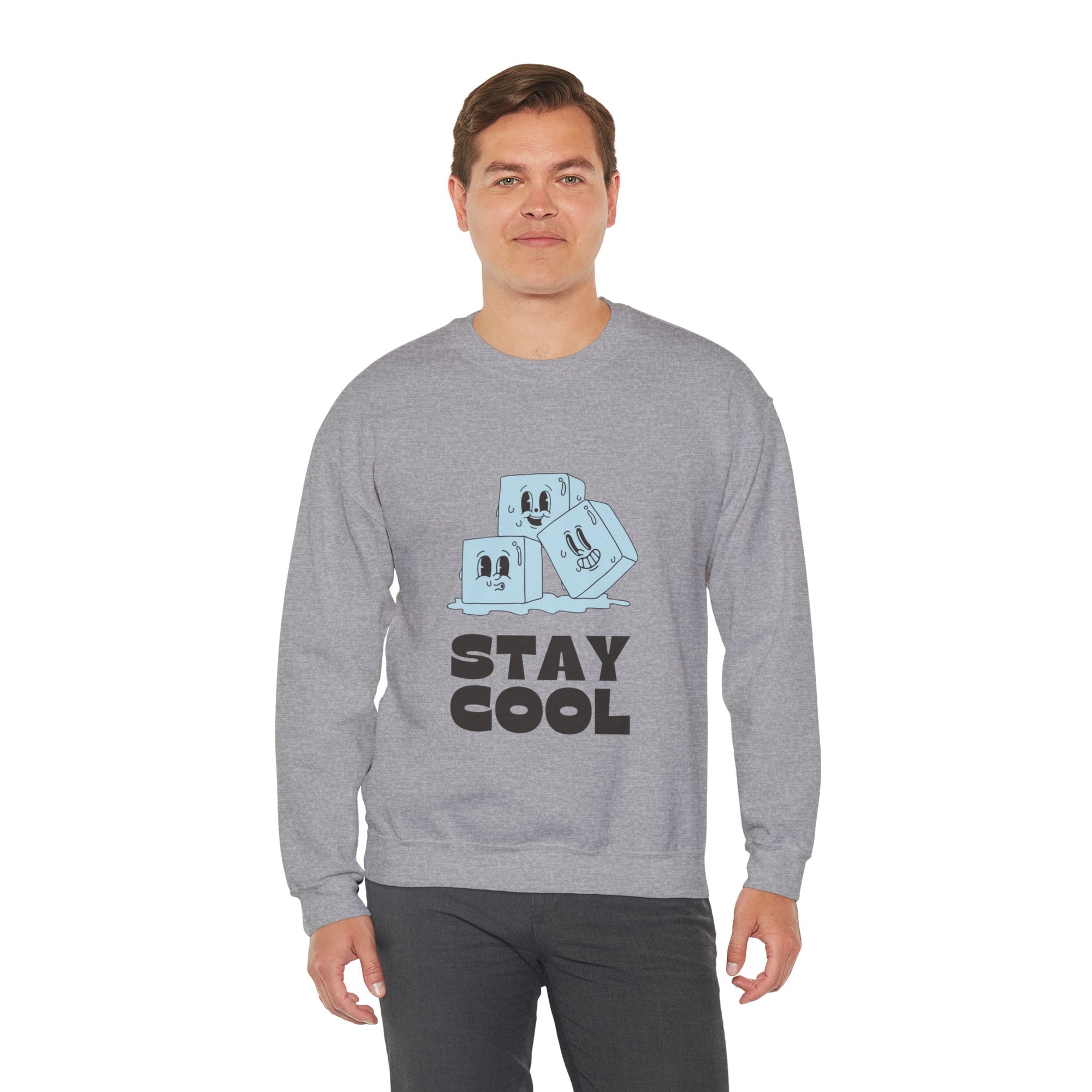 Stay Cool Customized Unisex Heavy Blend™ Crewneck Sweatshirt