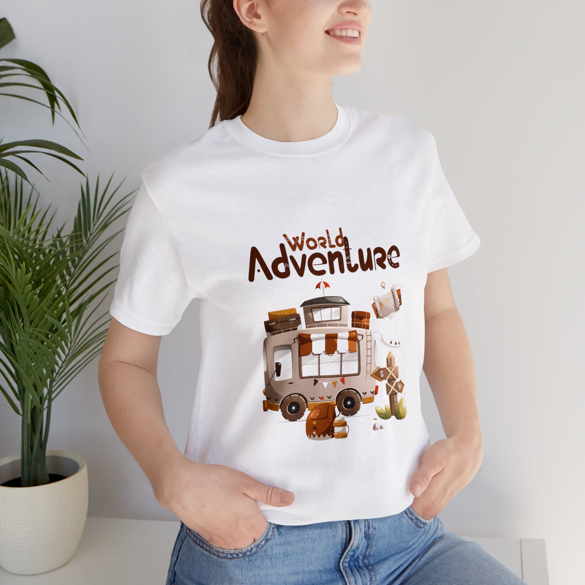 World Adventure Customized Unisex Jersey Short Sleeve Tee