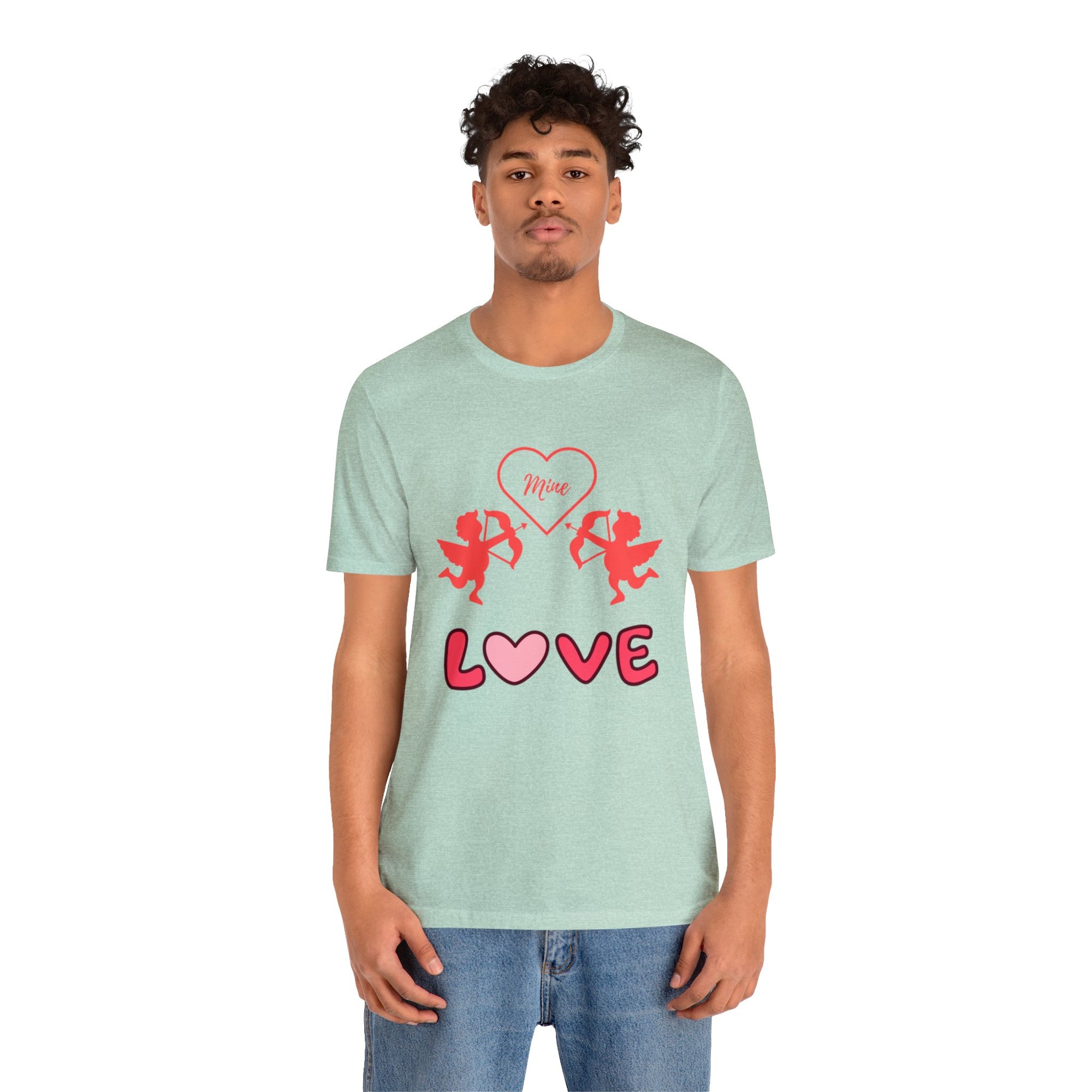 The Symbol of Love Customized Unisex Jersey Short Sleeve Tee