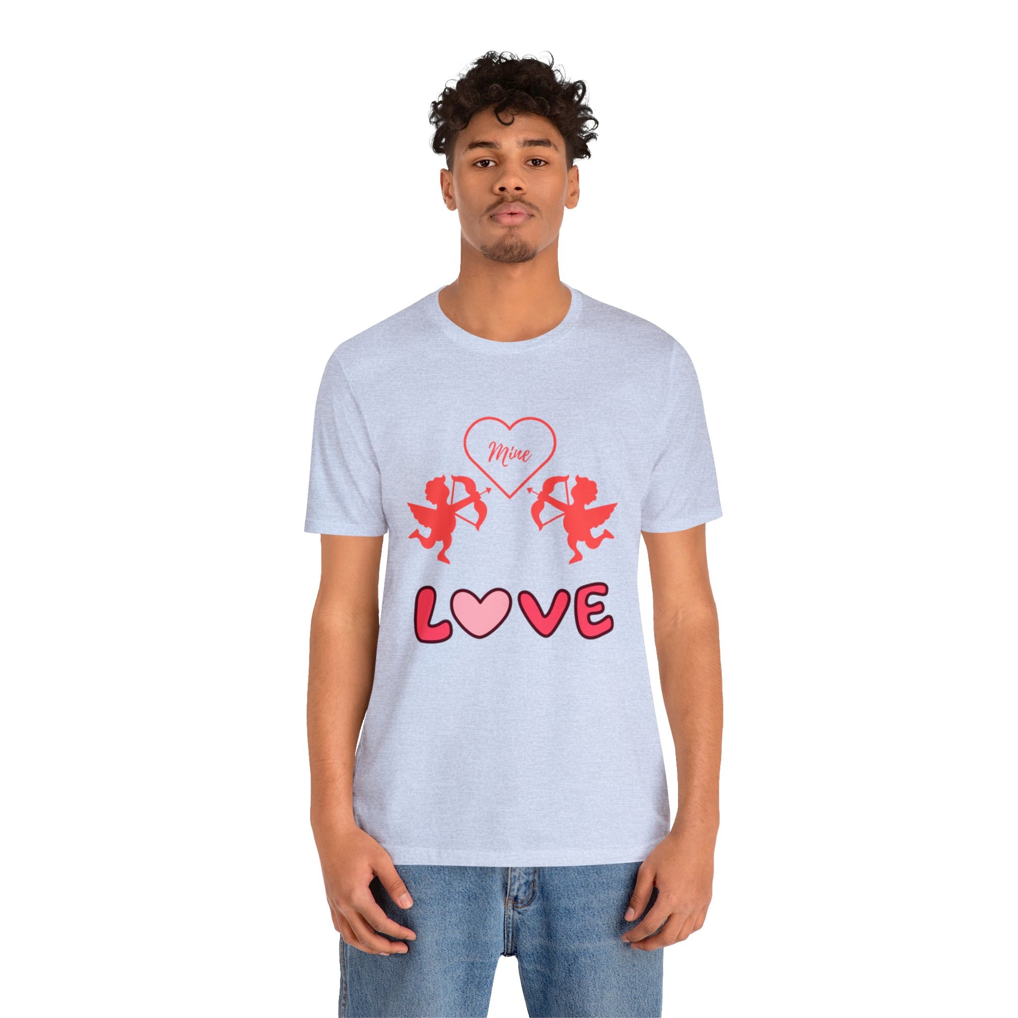 The Symbol of Love Customized Unisex Jersey Short Sleeve Tee