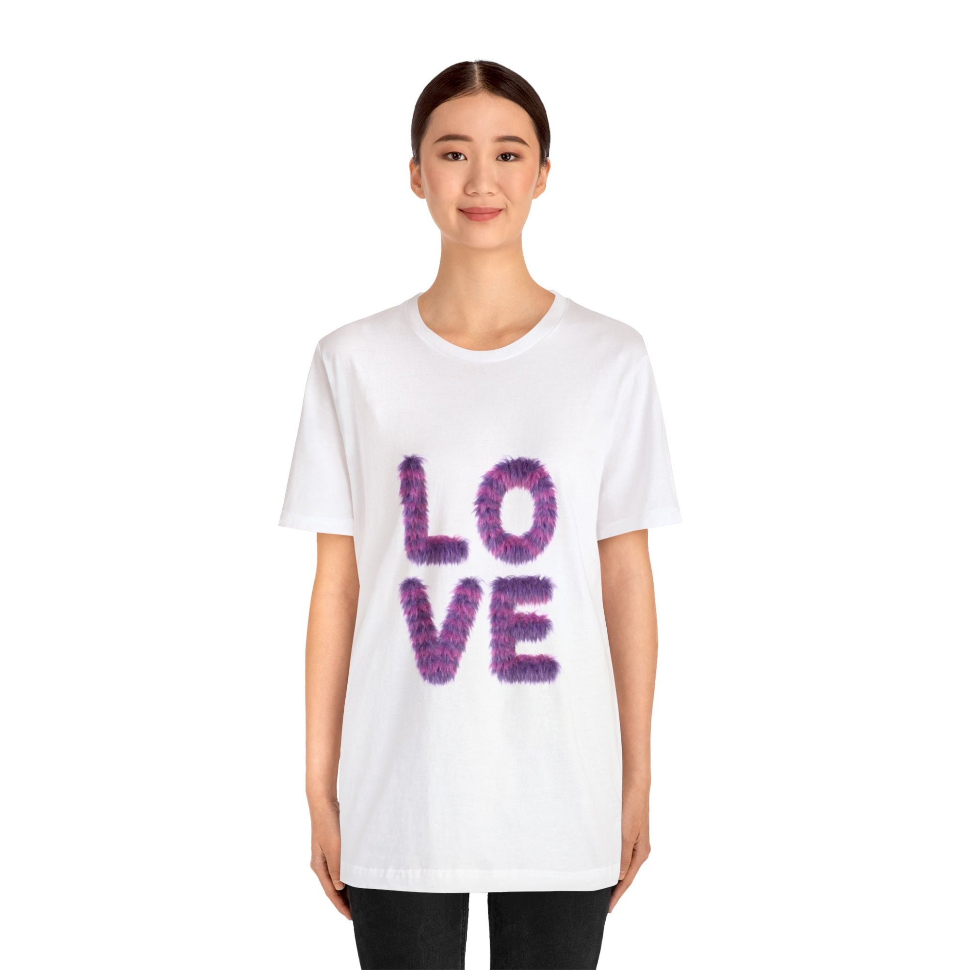 A Sign of Love Customized Unisex Jersey Short Sleeve Tee