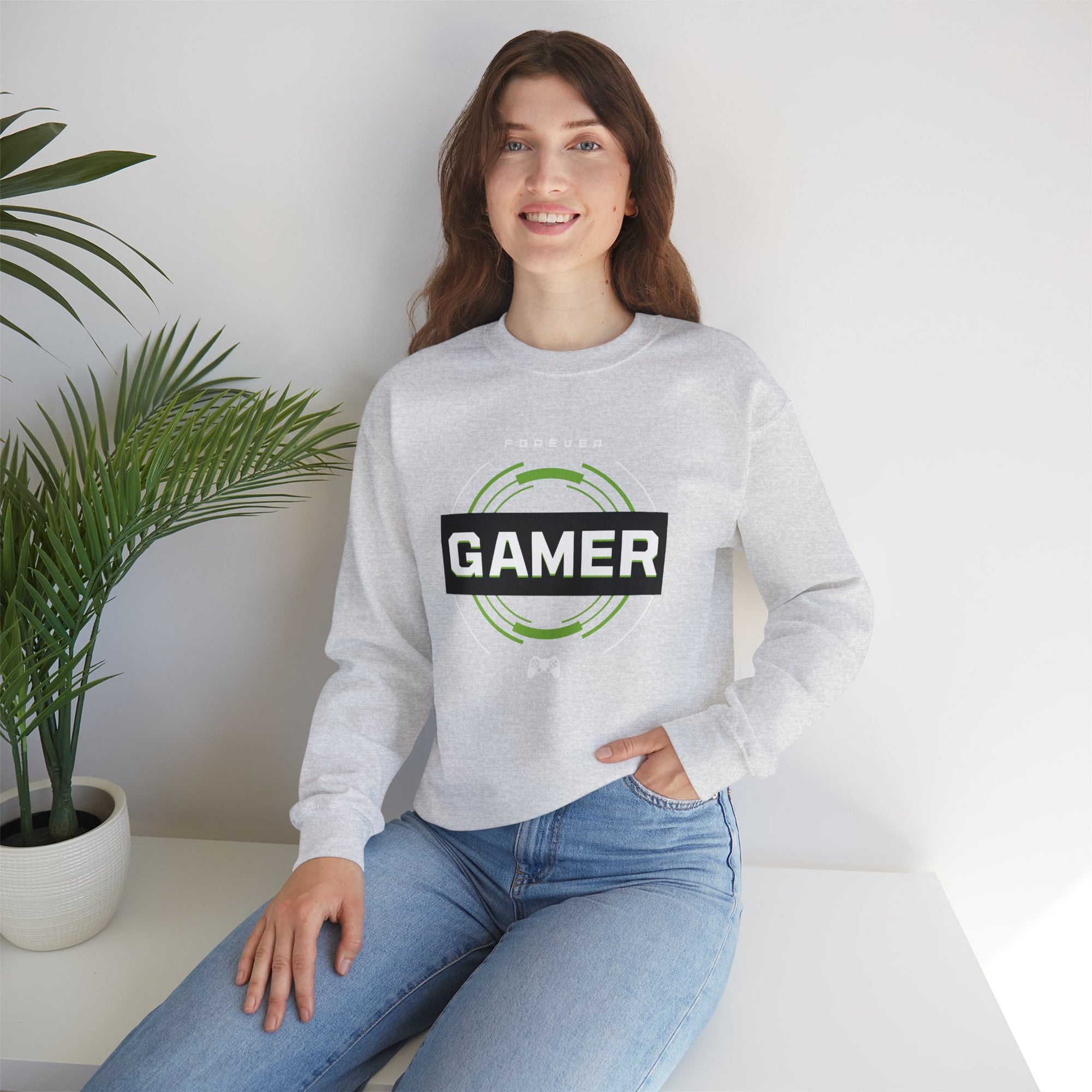 Gamer Customized Unisex Heavy Blend™ Crewneck Sweatshirt