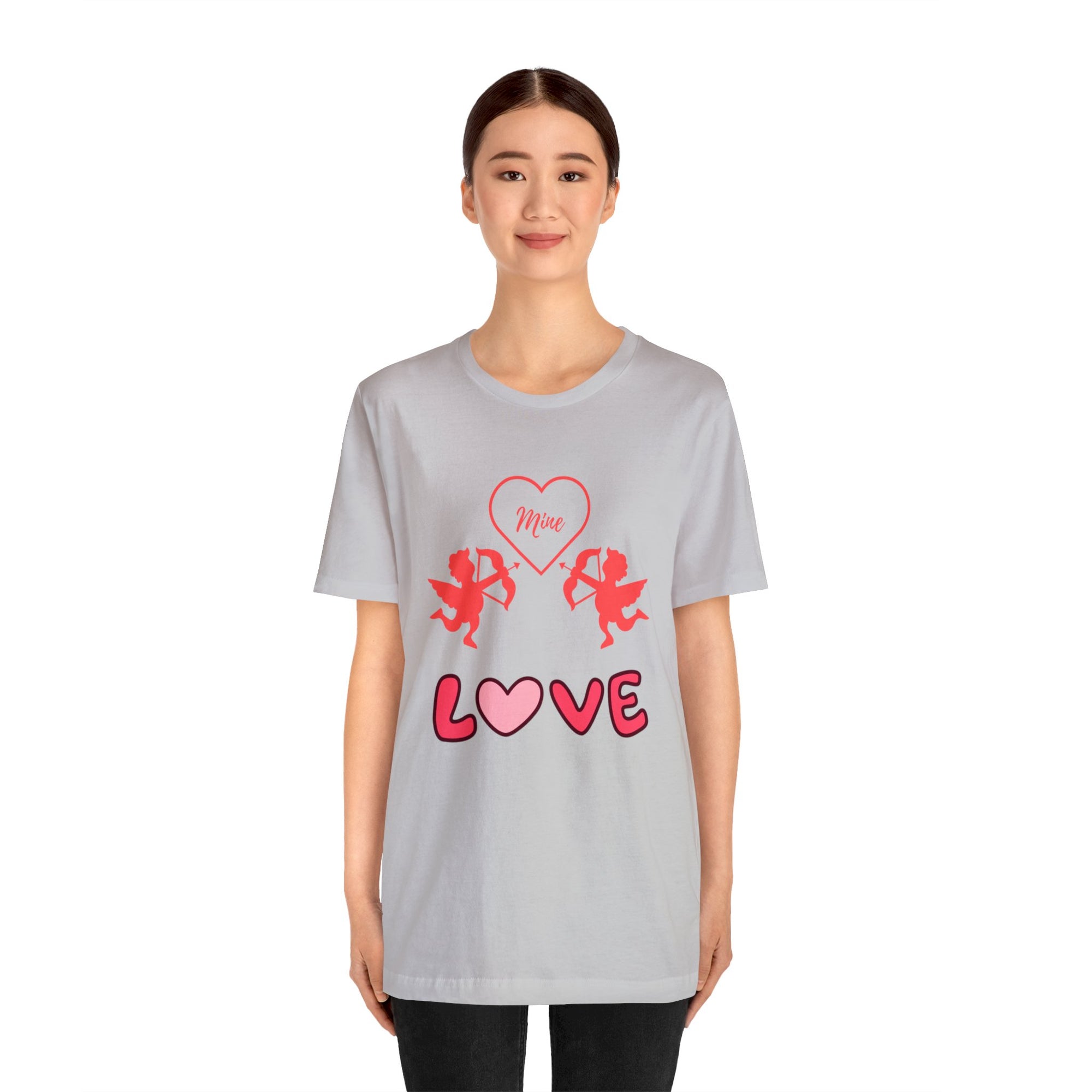 The Symbol of Love Customized Unisex Jersey Short Sleeve Tee