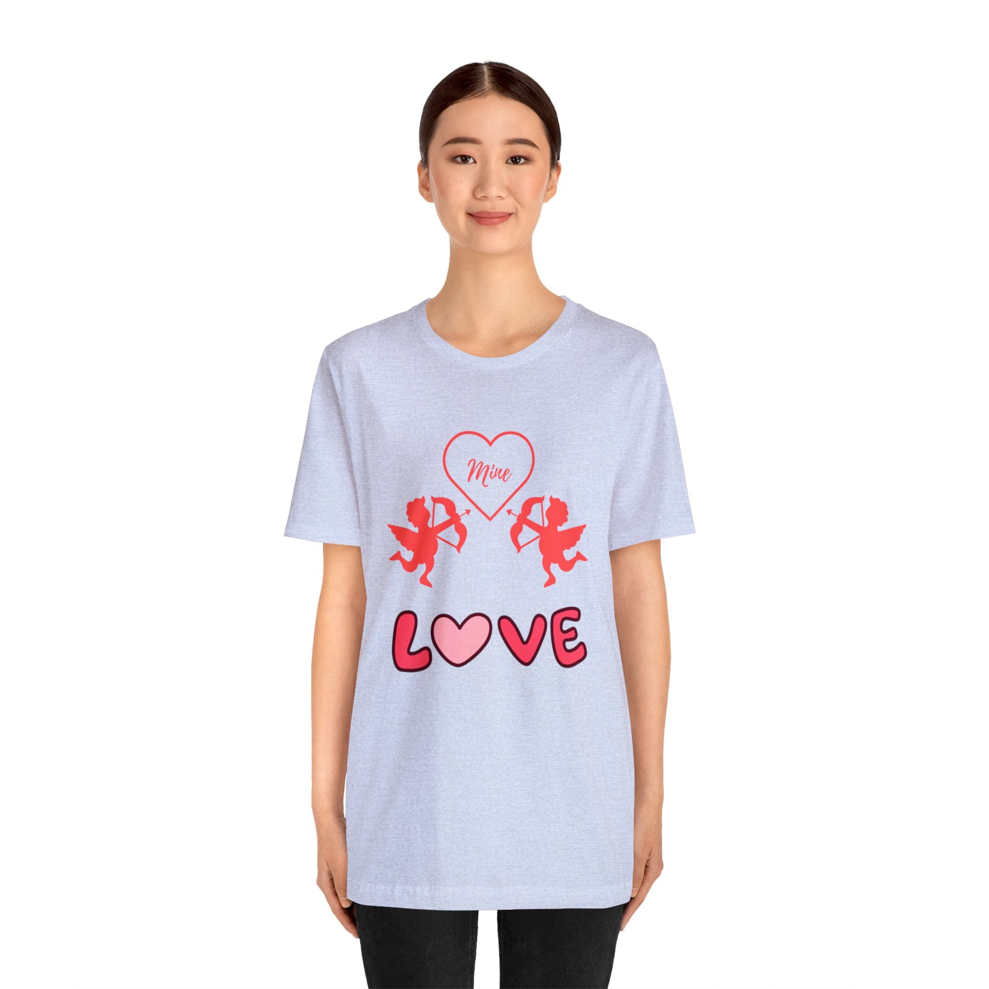The Symbol of Love Customized Unisex Jersey Short Sleeve Tee