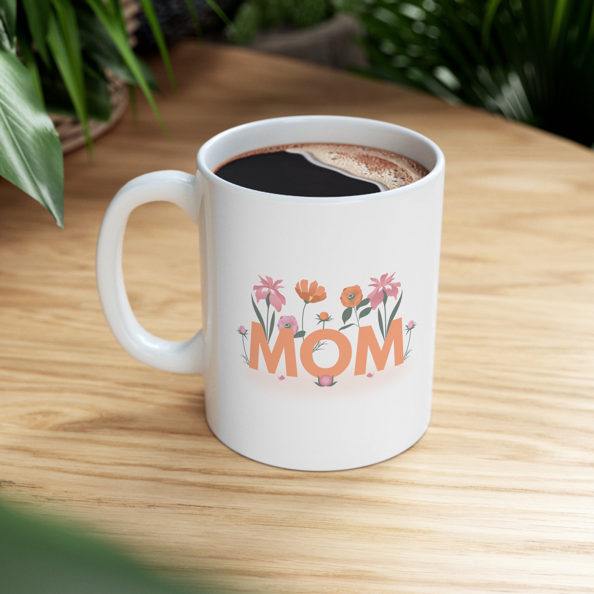 Love For Mom Customized Ceramic Mug 11oz