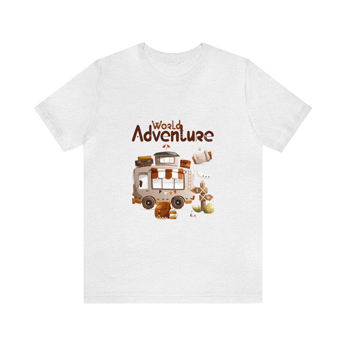 World Adventure Customized Unisex Jersey Short Sleeve Tee