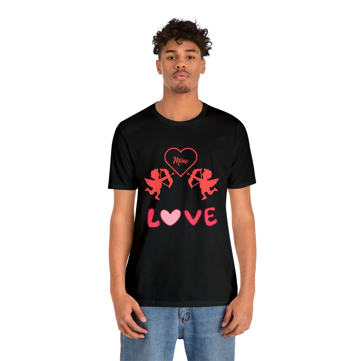 The Symbol of Love Customized Unisex Jersey Short Sleeve Tee