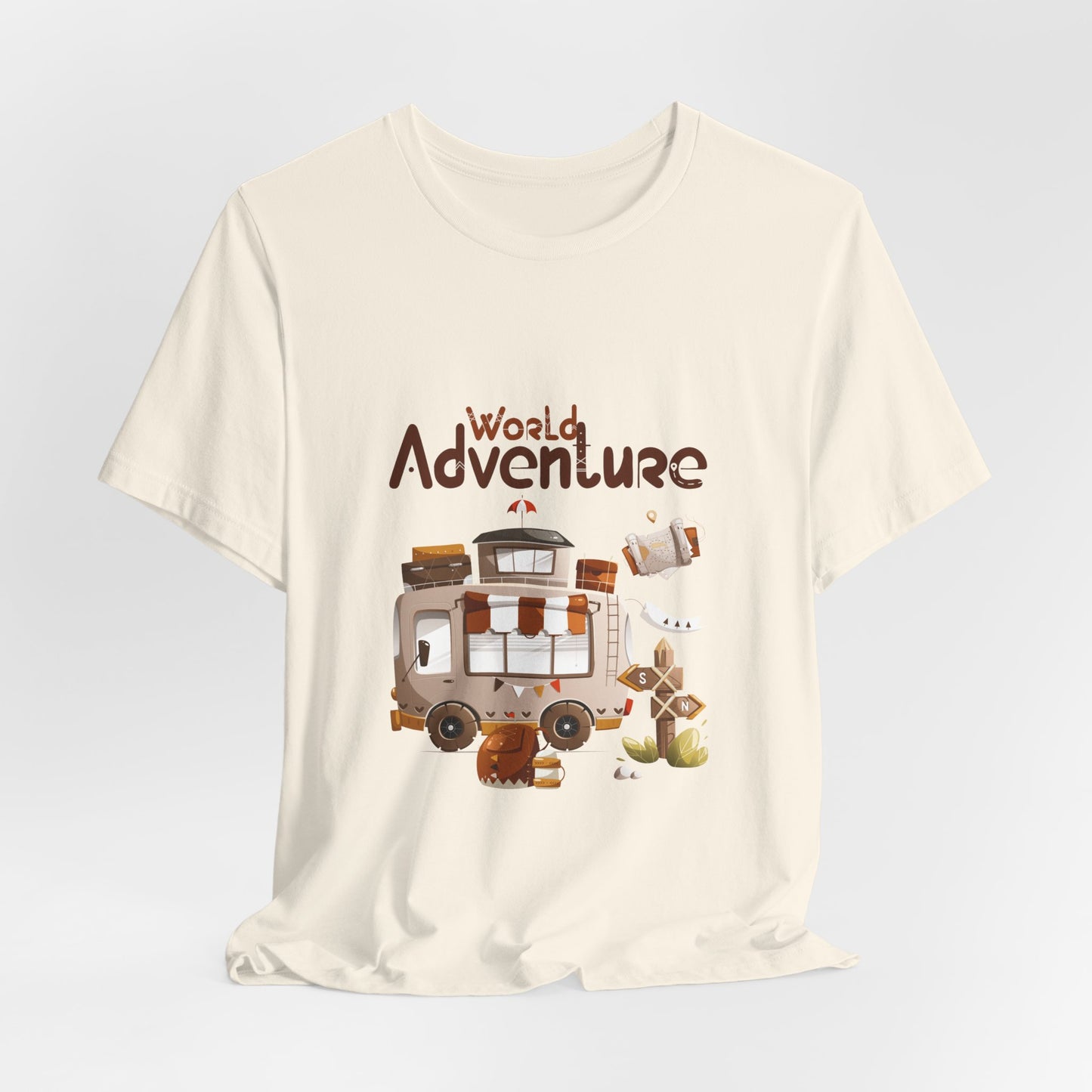 World Adventure Customized Unisex Jersey Short Sleeve Tee