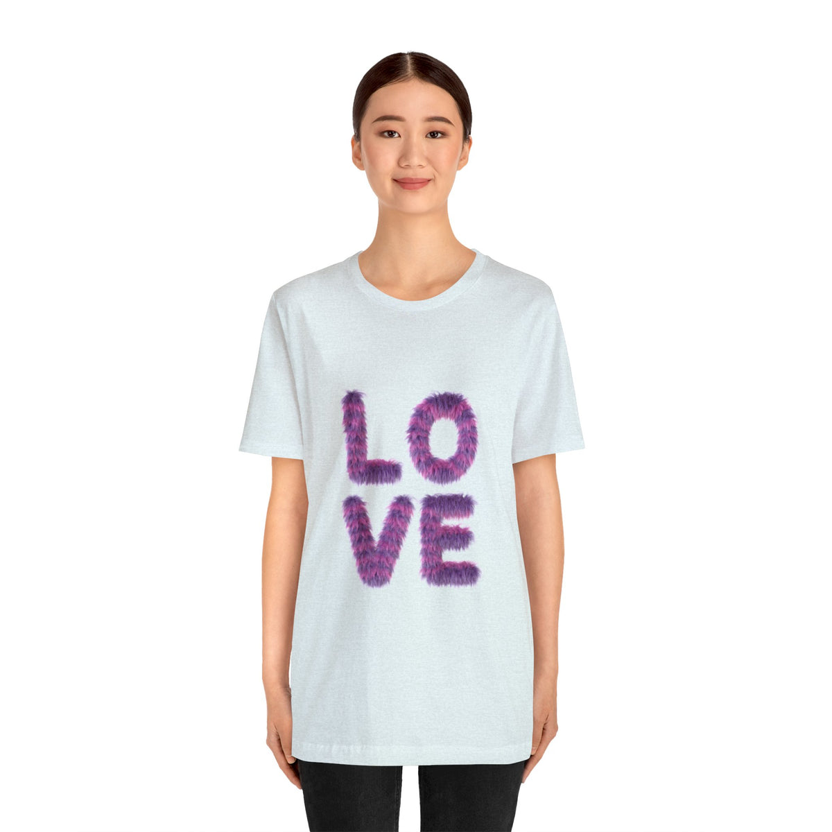 A Sign of Love Customized Unisex Jersey Short Sleeve Tee