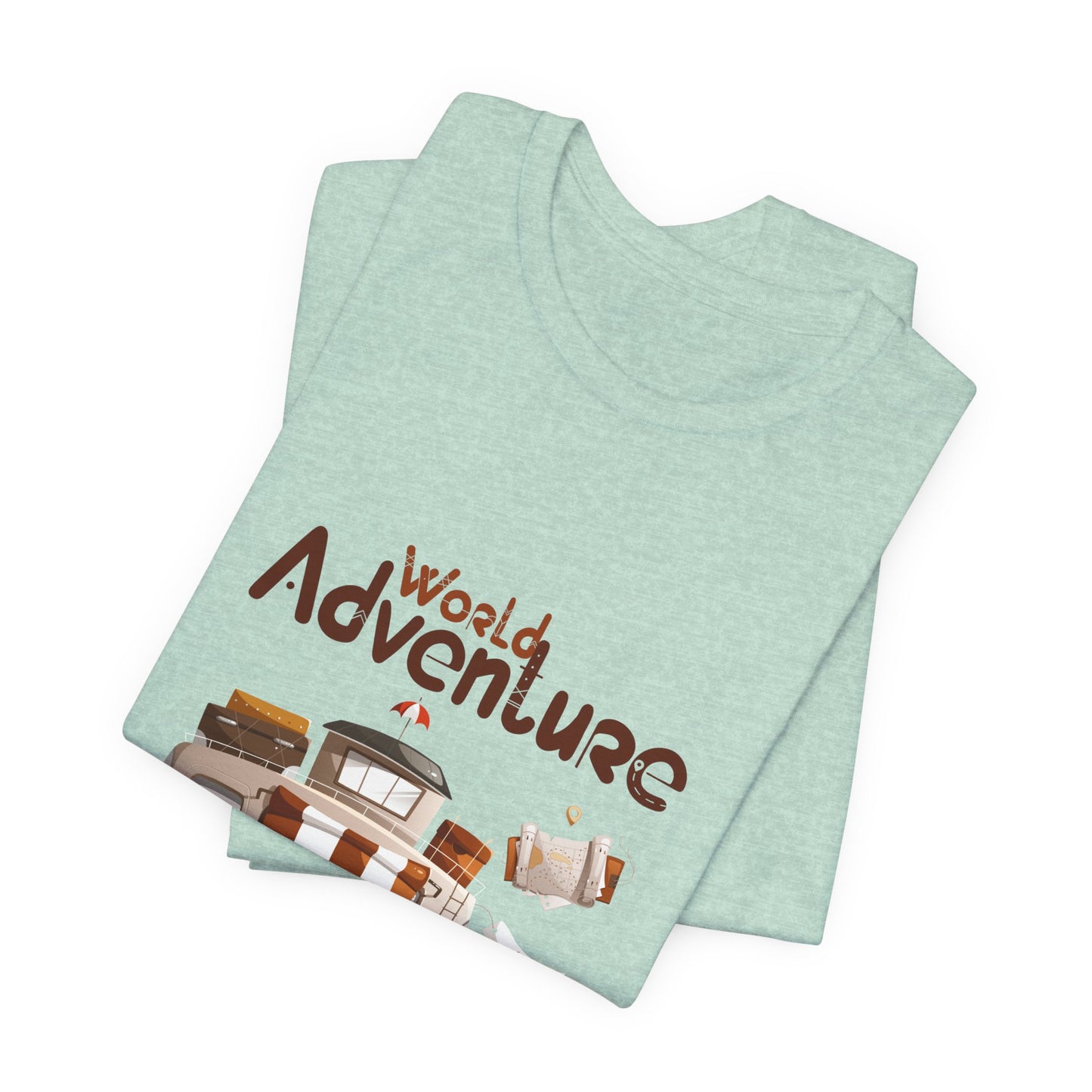 World Adventure Customized Unisex Jersey Short Sleeve Tee