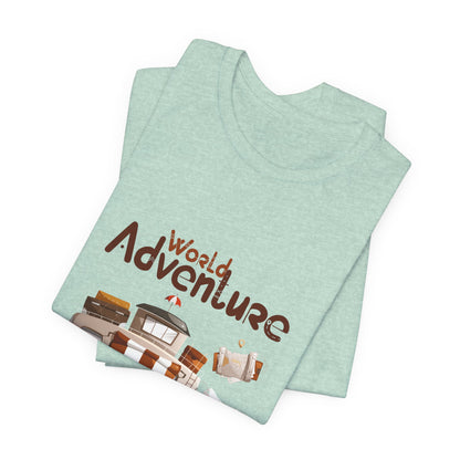 World Adventure Customized Unisex Jersey Short Sleeve Tee